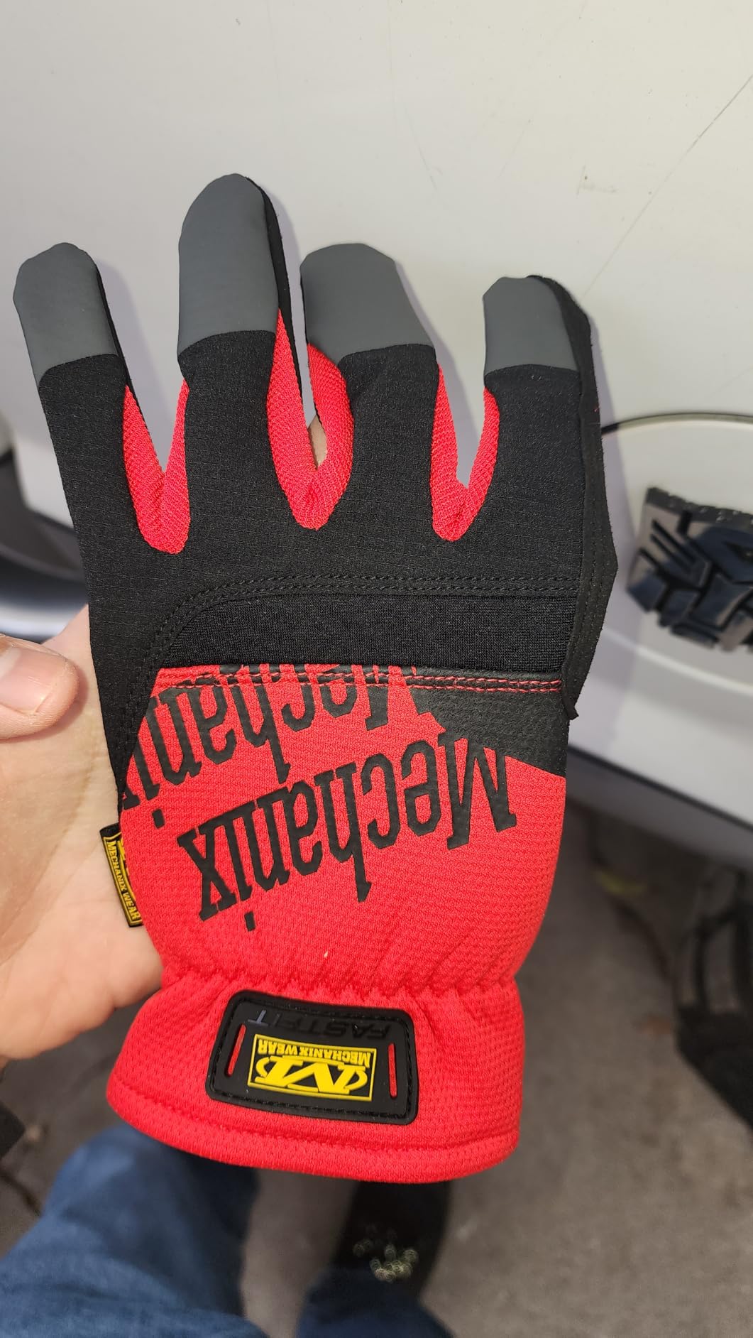 Mechanix Wear: FastFit Work Glove with Elastic Cuff for Secure Fit, Performance Gloves for Multi-purpose Use customer photo 2