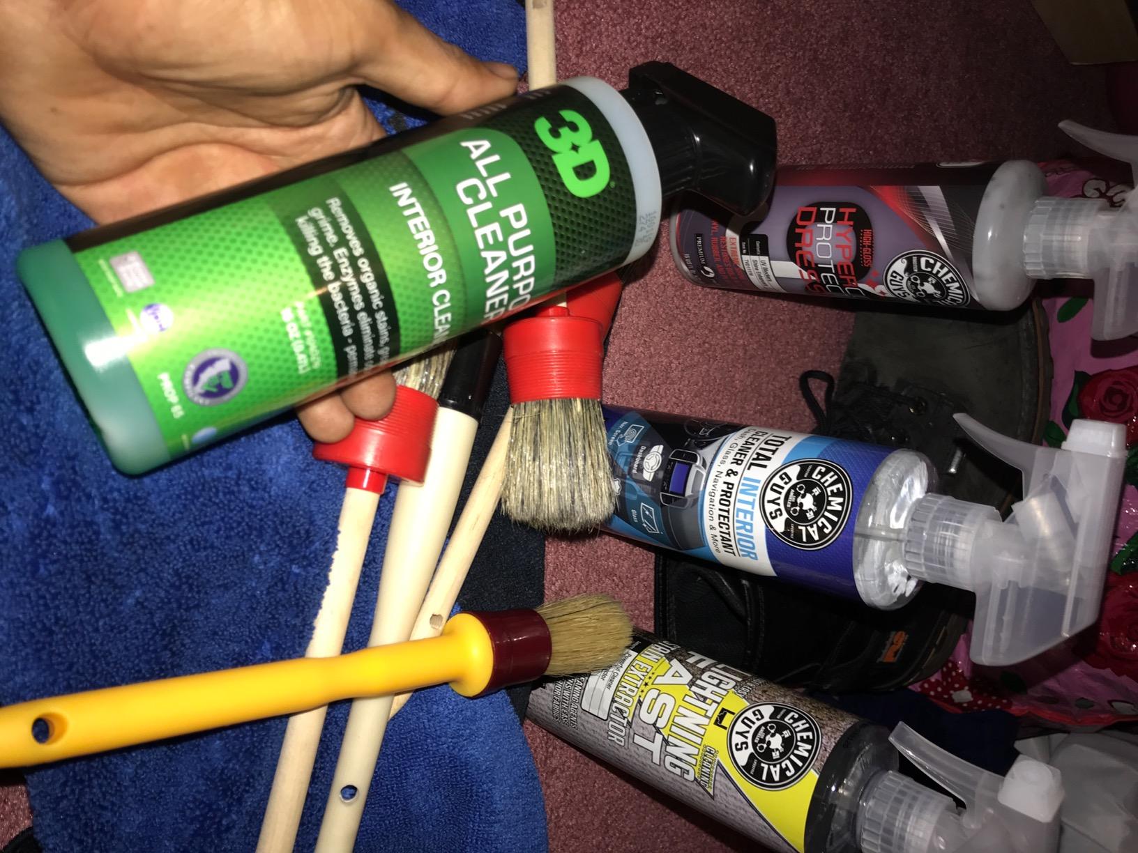 3D All Purpose Cleaner - High-Performance Interior & Exterior Car Cleaner for Vinyl, Leather, Plastic, Fabric, Carpet & More - 1 Gallon customer photo 2