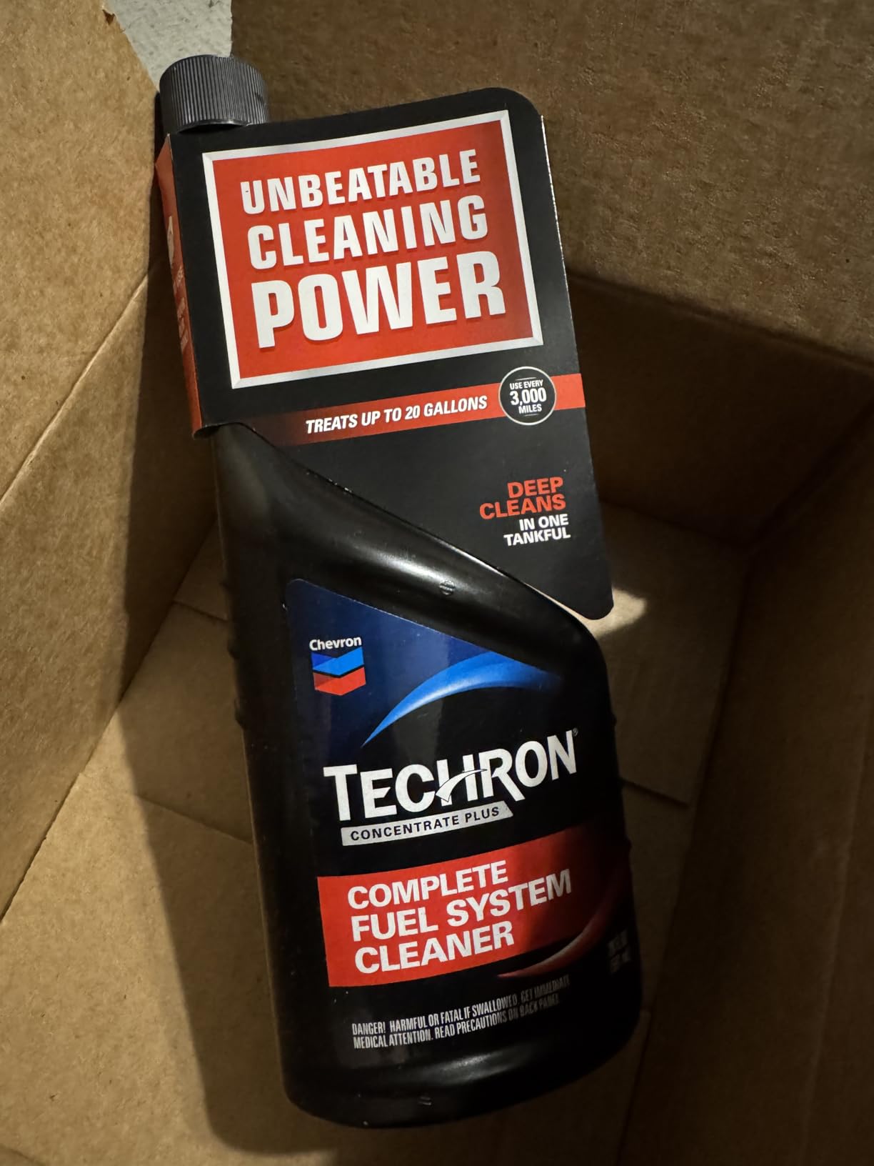 Chevron 67740-CASE Techron Concentrate Plus Fuel System Cleaner - 12 oz. (Pack of 6) customer photo 2