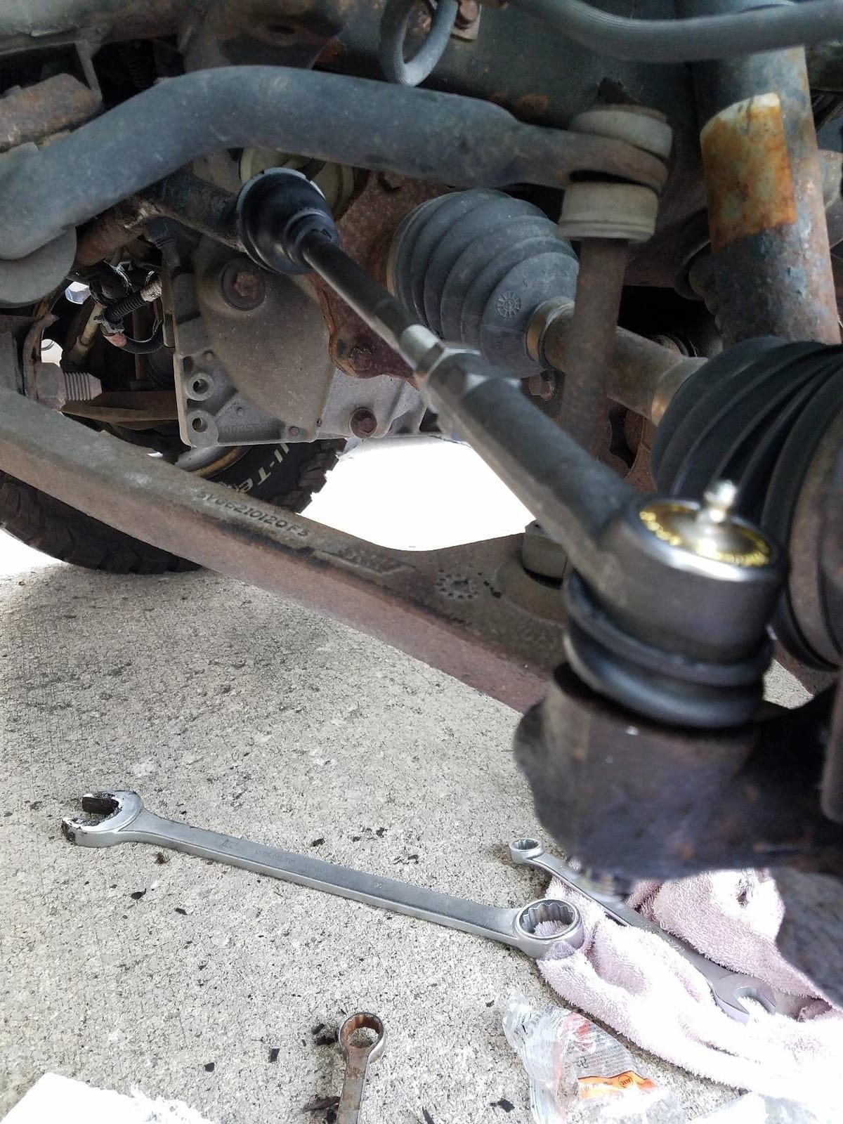 DRiV QuickSteer Steering Tie Rod End - ES3488 - Forged Alloy Steel Construction customer photo 2
