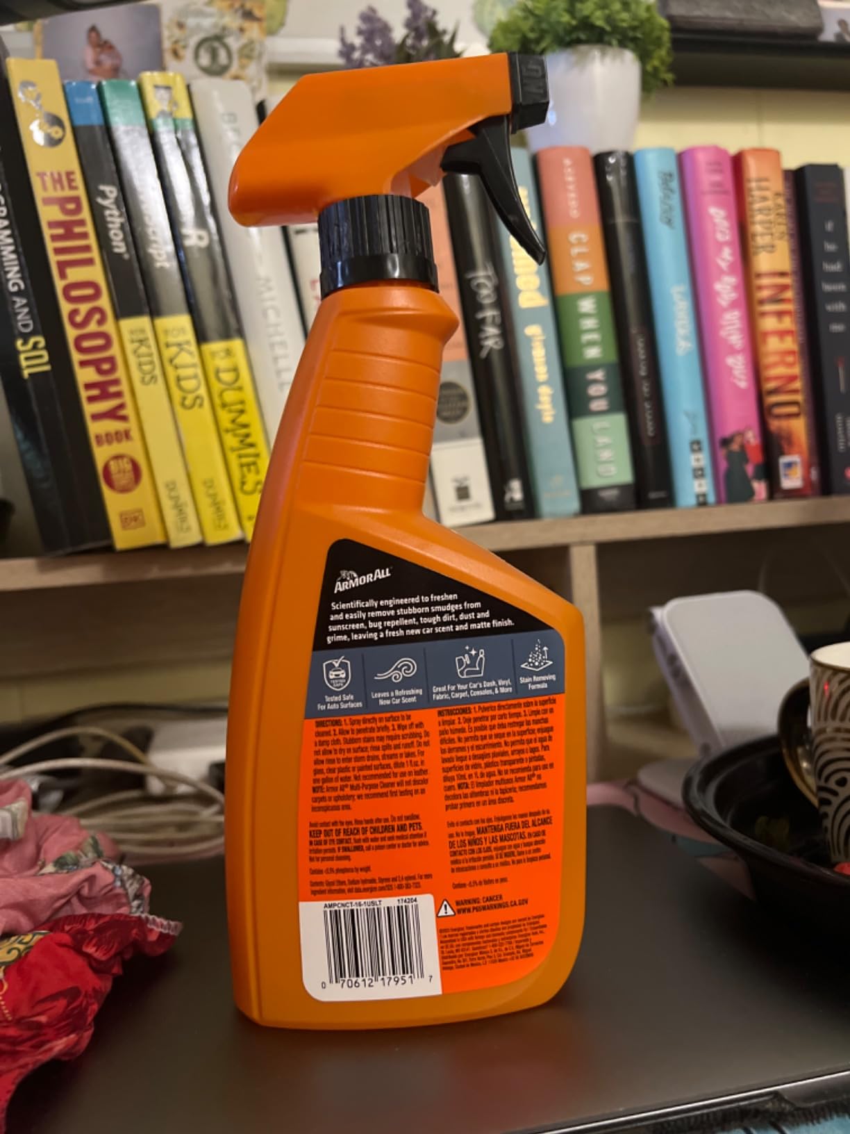 Armor All Multi-Purpose Car Cleaner Spray, New Car Scent, 16 Fl Oz customer photo 2