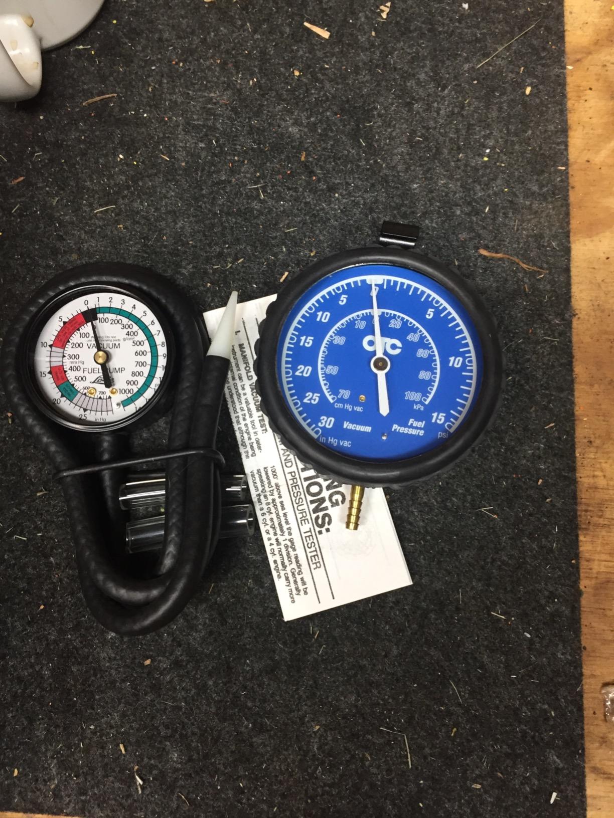 Lisle 20300 Vacuum Gauge and Fuel Pump Tester customer photo 1