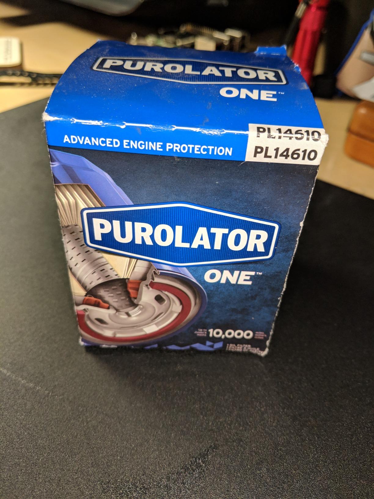 Purolator PL14610 PurolatorONE Advanced Engine Protection Spin On Oil Filter Compatible With Honda CR-V, Accord, Civic, Pilot, Odyssey, HR-V, Fit, Nissan Frontier, TITAN, Xterra, Acura MDX and RDX customer photo 1