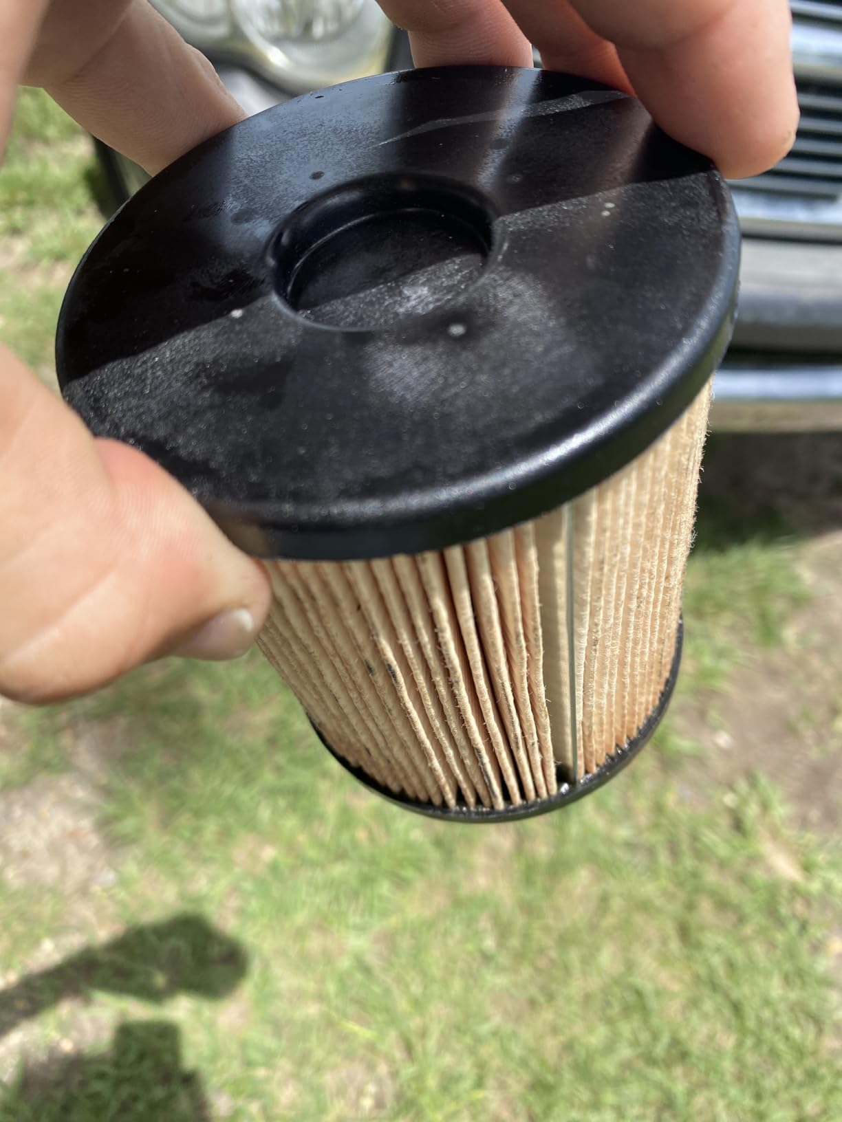 Baldwin Fuel Filter, 4-3/32 x 3-3/8 x 4-3/32 In customer photo 2