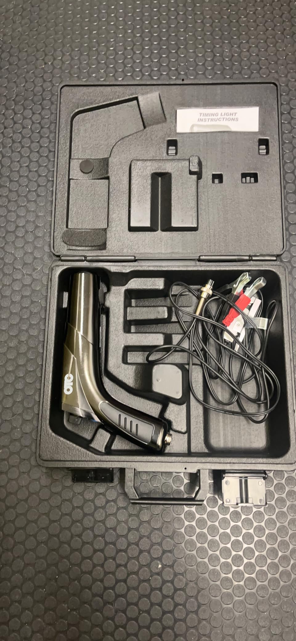 OTC 3365 Professional Advance Timing Light - Adjust Base/Advance Timing | All Metal Inductive Pickup, Reflected Super Bright Xenon Flash, Removable Leads, One Touch Control, Storage Case customer photo 1