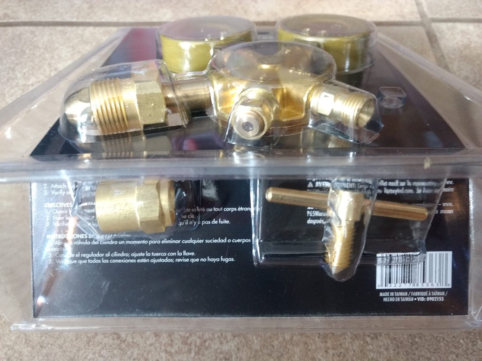 Forney 85363 Argon/CO2 Regulator Kit for Mig Welder, 5/32