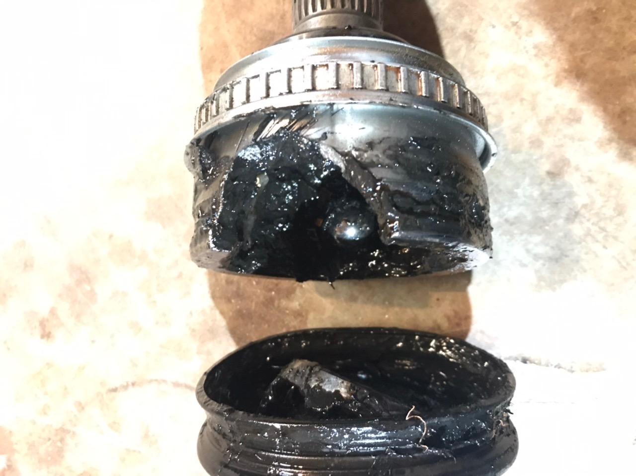 GSP NCV69545 CV Axle Shaft Assembly - Left Front (Driver Side), black customer photo 2