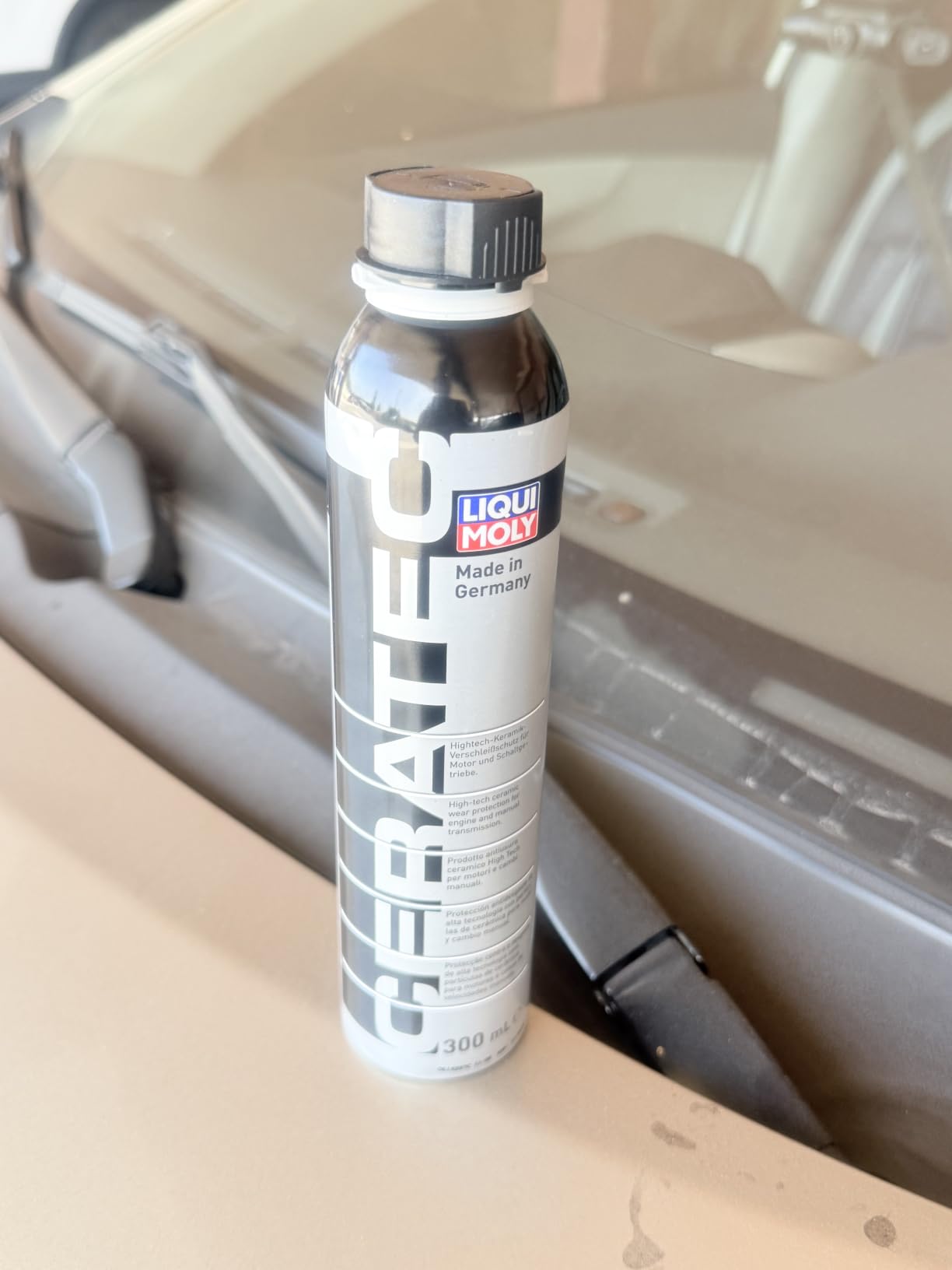 LIQUI MOLY Oil Additive Cera Tec 20002 Ceramic Wear & Tear Protection for Petrol & Diesel Engines Smoother Engine Performance, Less Friction & Lower Fuel Consumption 300 ml customer photo 1