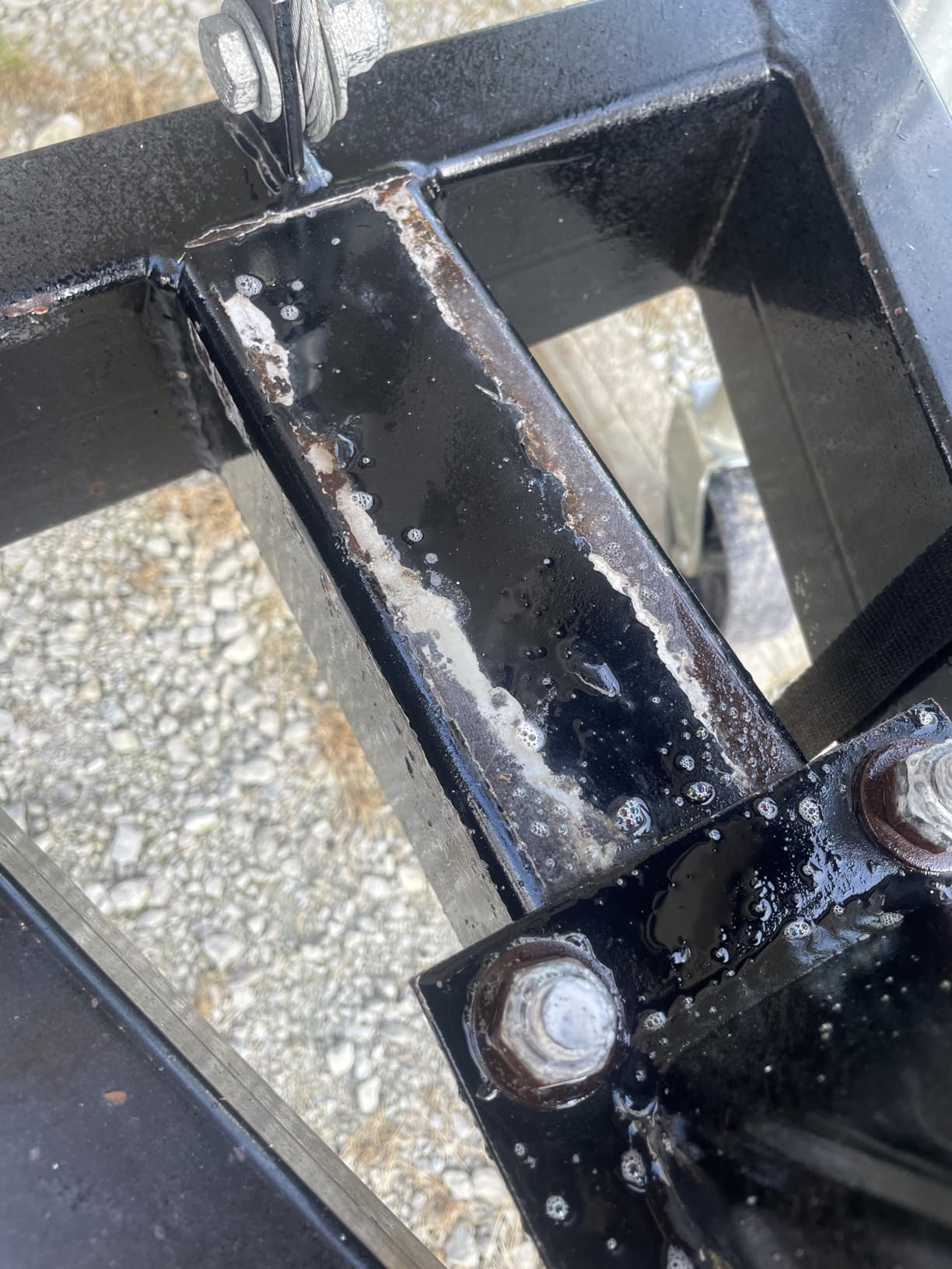 Rust Kutter - Stops Rust and Converts Rust Spots to Leave A Primed Surface Ready to Paint, Professional Rust Repair Manufactured in USA – Sprayer Included customer photo 2