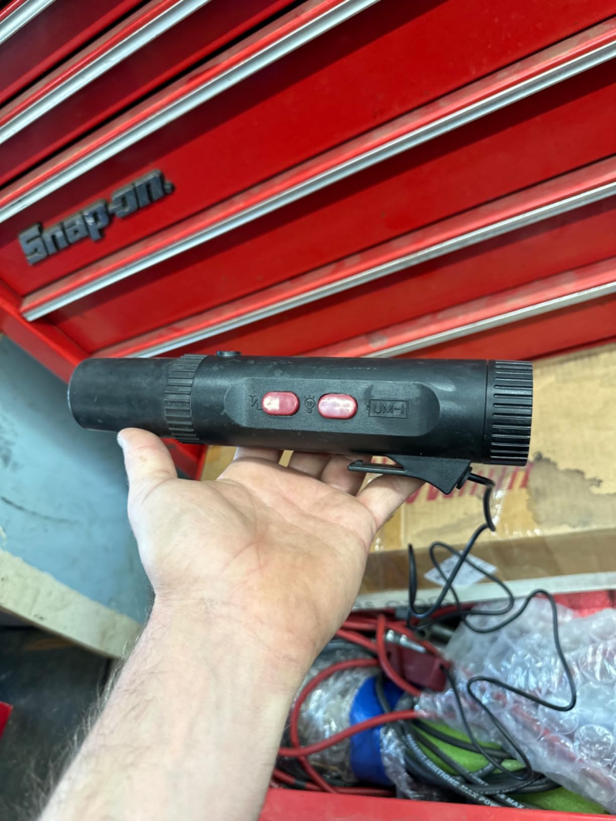Performance Tool W80578 Self-Powered Timing Light, Black | Detachable inductive pick up. For gas engines, motorcycles, mowers and tractors. Works with magnetos customer photo 1