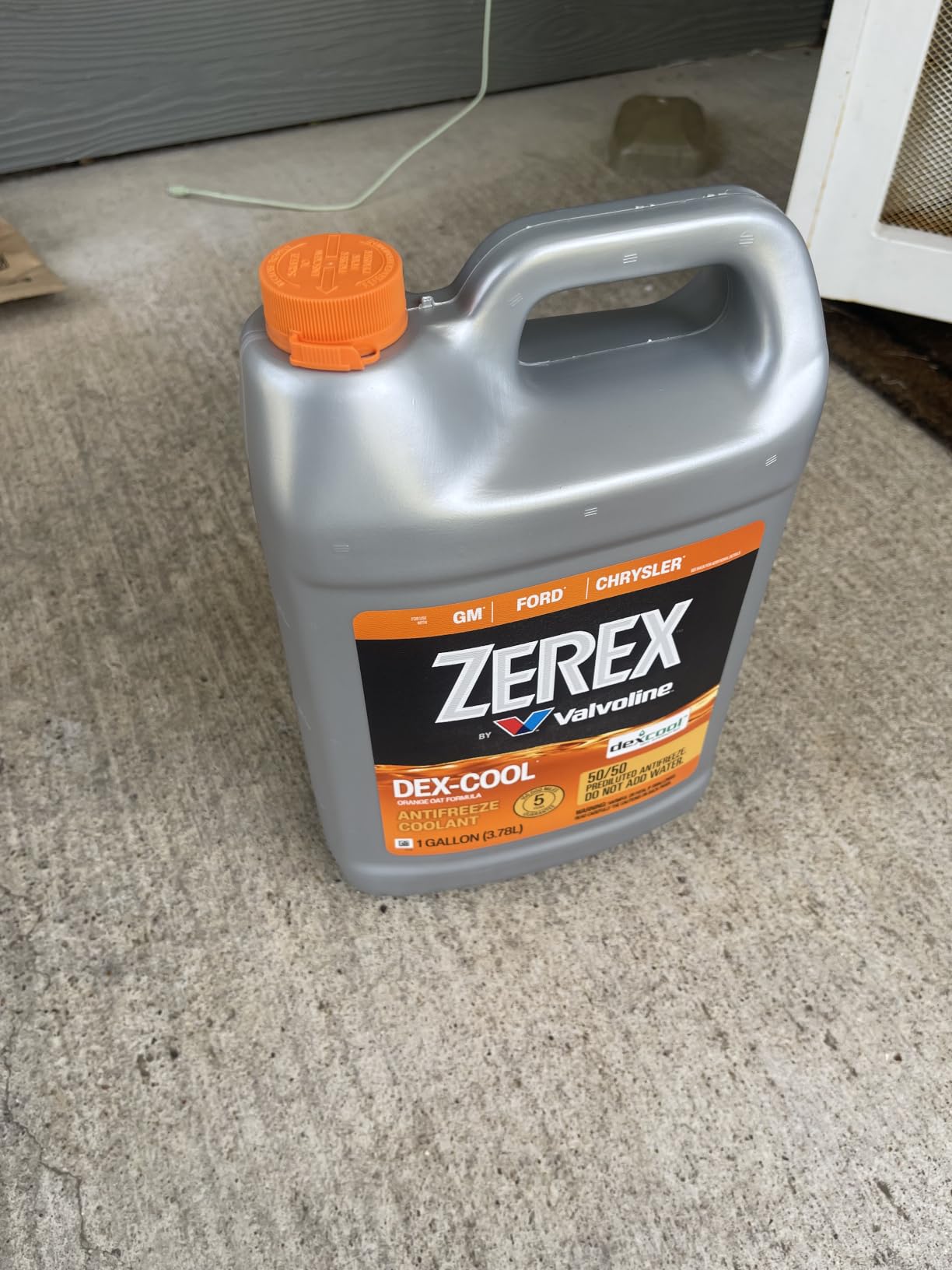 Zerex Dex-Cool 50/50 Ready-to-Use Antifreeze Coolant 1 Gallon customer photo 1