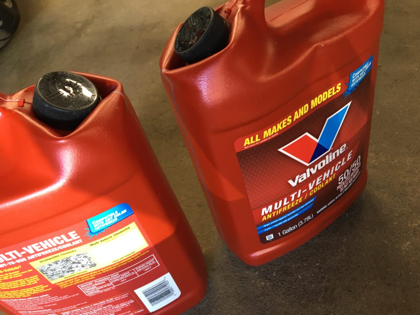 Valvoline Multi-Vehicle 50/50 Ready-to-Use Antifreeze Coolant 1 Gallon customer photo 1