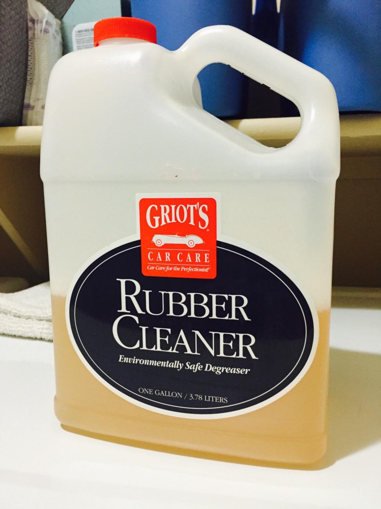 Griot's Garage Rubber Cleaner for Car Cleaning and Detailing, Works on Tires, Trims, and Moldings 11136, 35oz customer photo 2