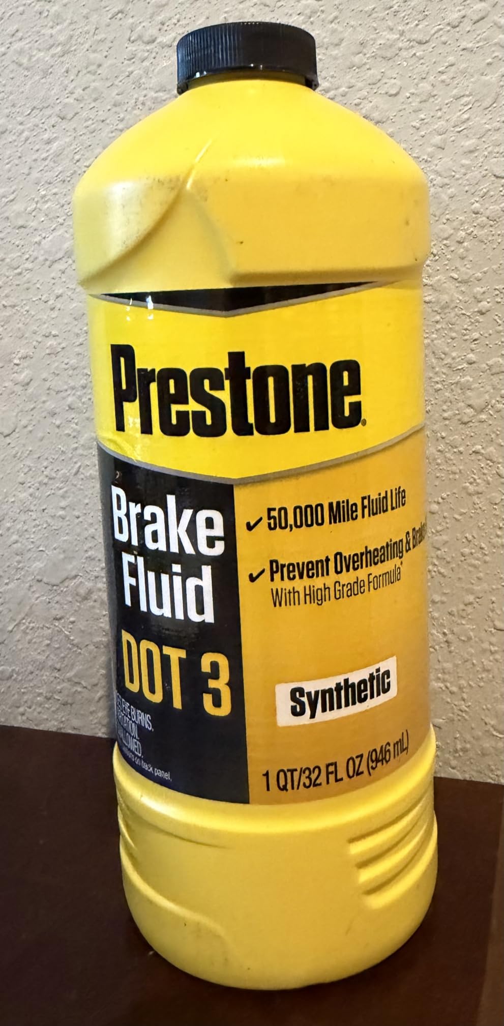 Prestone AS401 DOT 3 Synthetic Brake Fluid - 32 oz. customer photo 1
