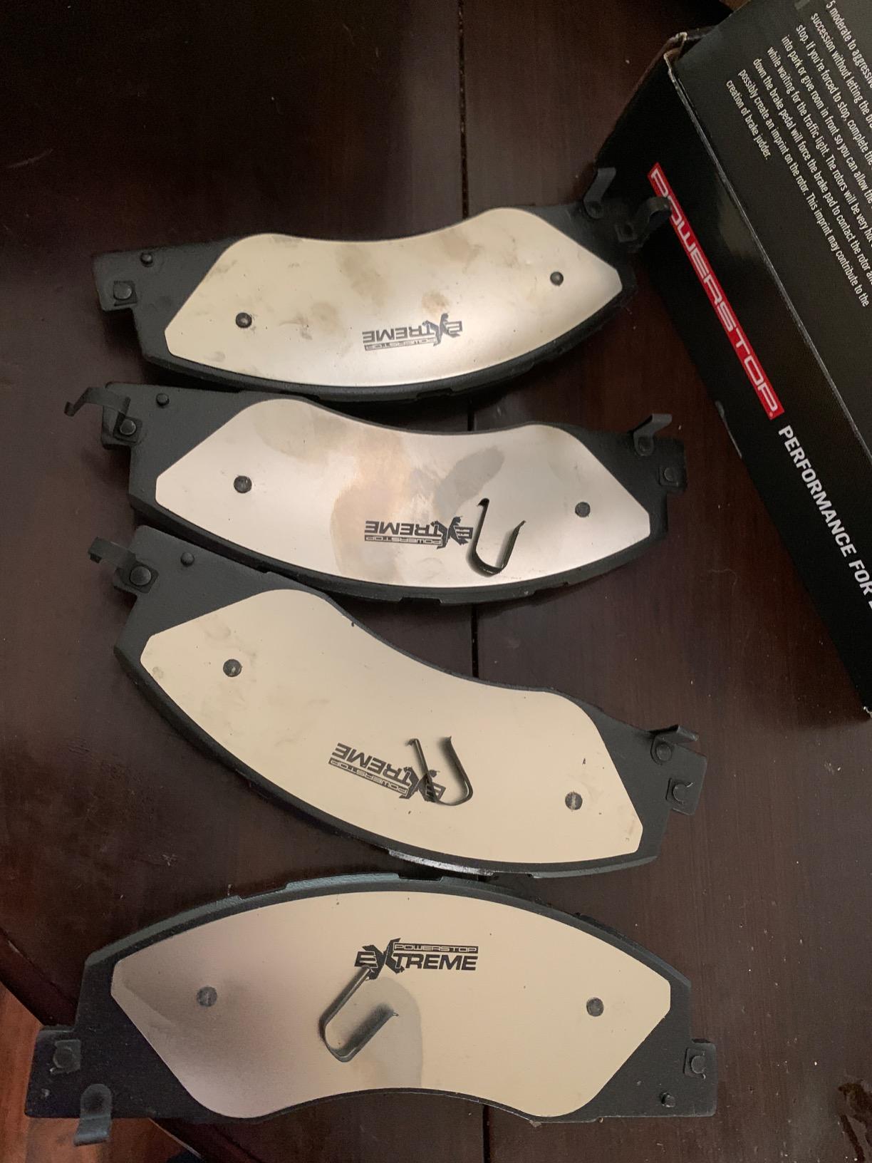 PowerStop Z36 Truck & Tow Brake Pad Set Front Z36-1399 | Dodge Ram 2500, Dodge Ram 3500, Ram 3500 Carbon Fiber Ceramic Brake Pads + Installation Hardware customer photo 2