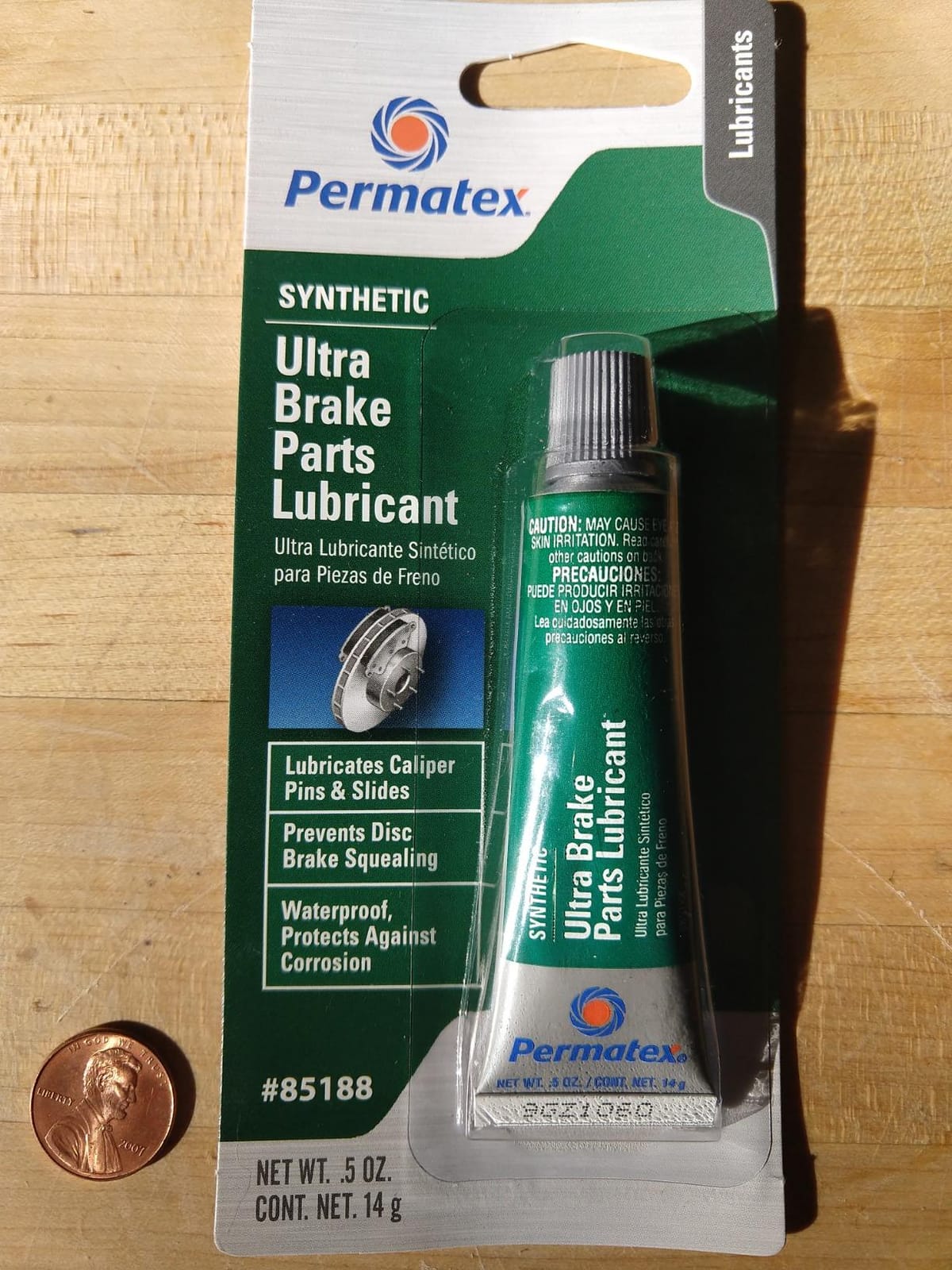 Permatex 85188 Ultra Disc Brake Caliper Lube, 0.5 oz. customer photo 1