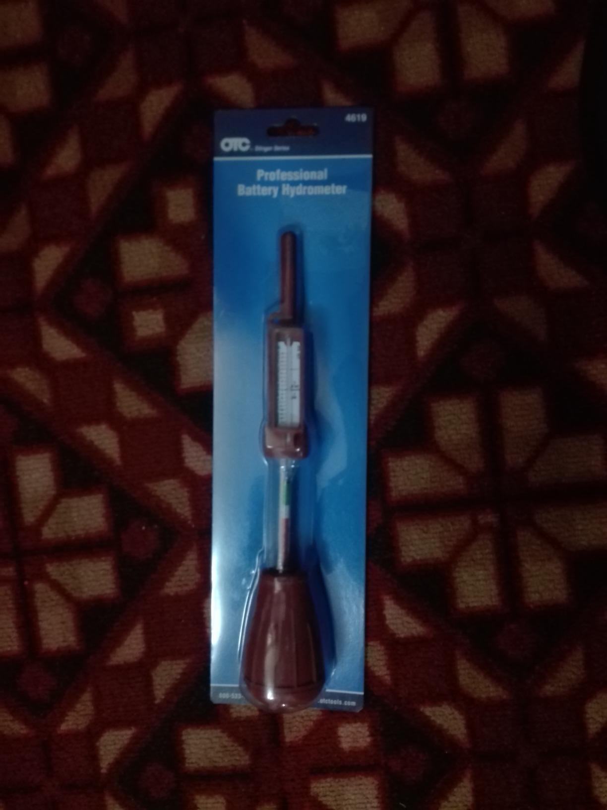 OTC 4619 Professional Battery Hydrometer customer photo 1