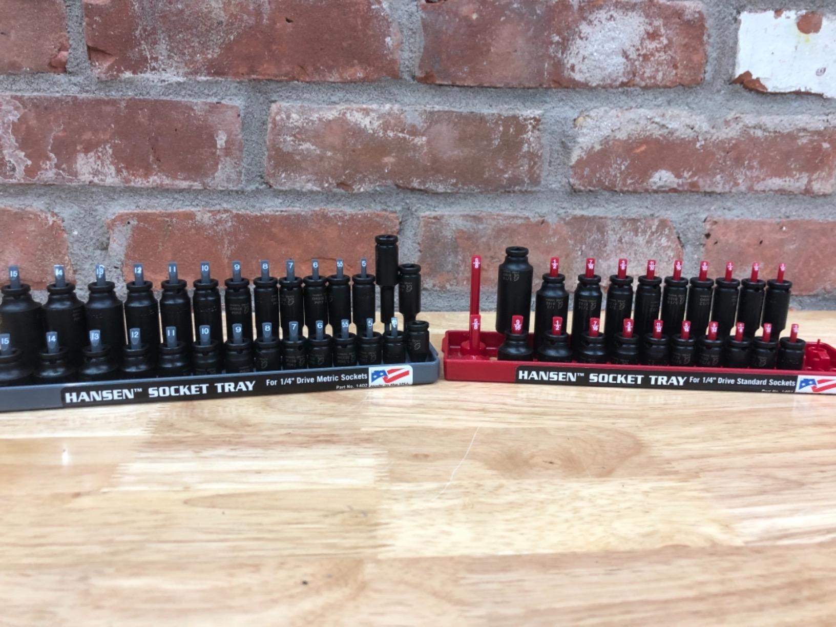 Sunex 1848, 1/4 Inch Drive Master Impact Socket Set, 48-Piece, SAE/Metric, Cr-Mo Alloy Steel customer photo 2