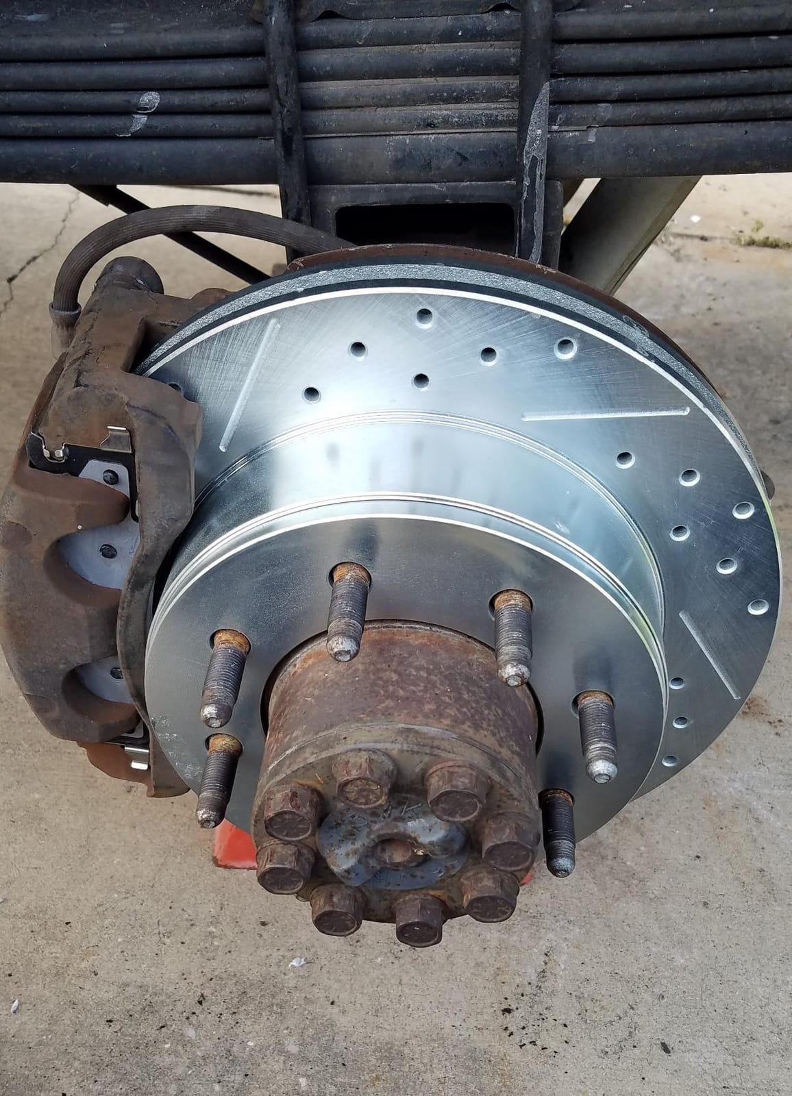 PowerStop Z36 Truck & Tow Brake Pad & Rotor Kit Front & Rear K2073-36 customer photo 1