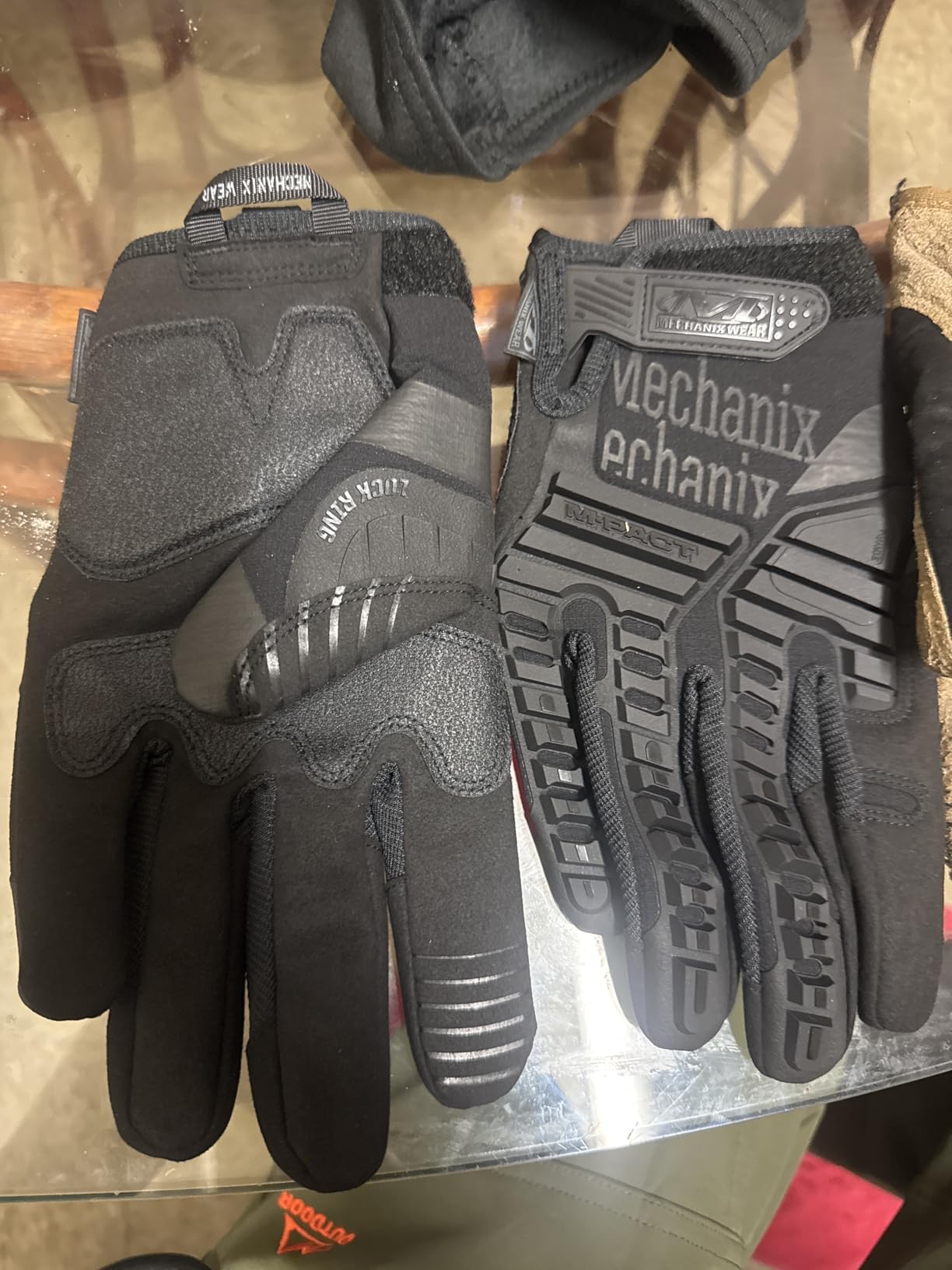 Mechanix Wear: M-Pact Covert Tactical Gloves with Secure Fit, Touchscreen Capable Safety Gloves for Men, Work Gloves with Impact Protection and Vibration Absorption (Black, Large) customer photo 2