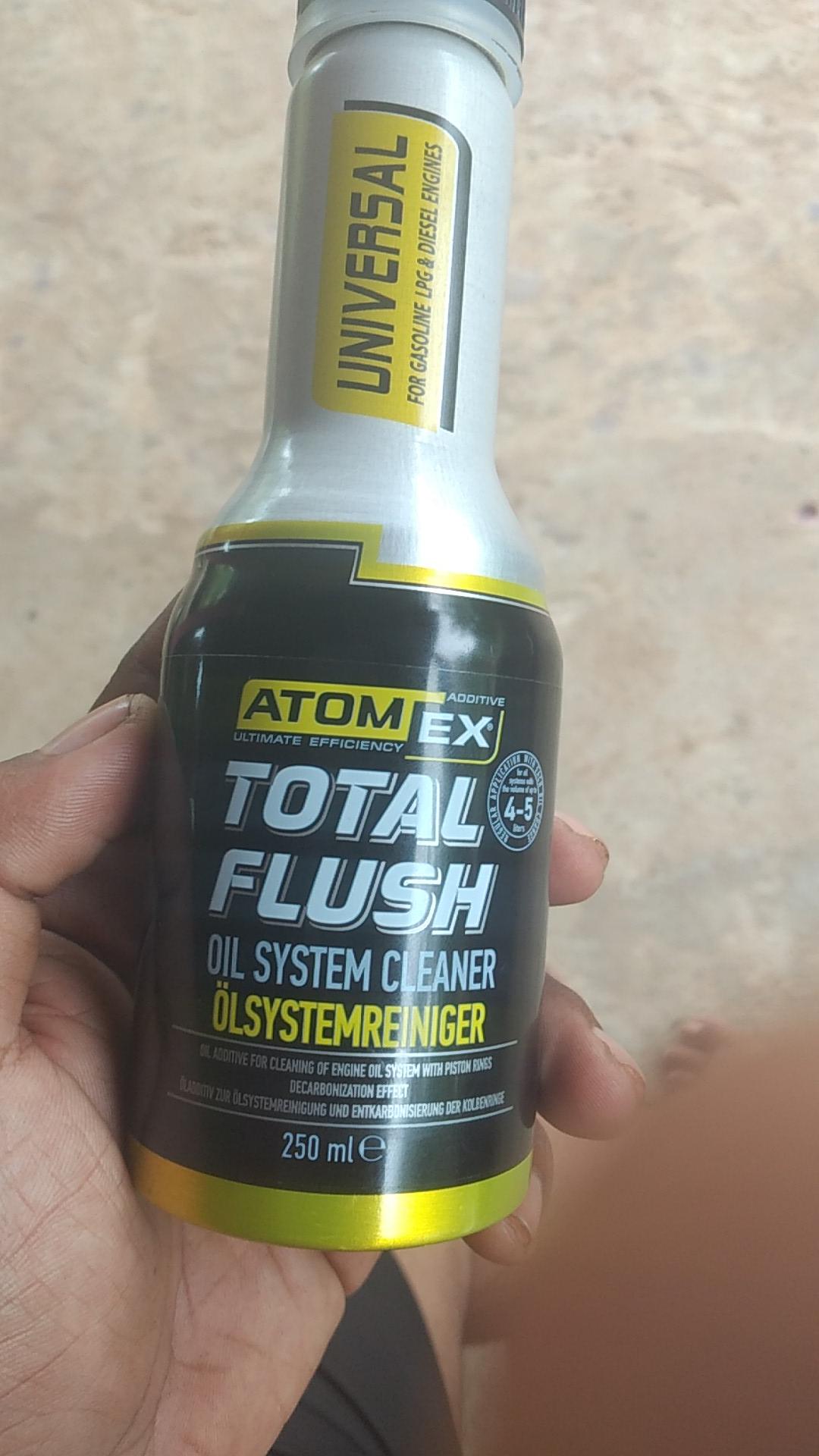 XADO Engine Oil System Cleaner with Anti-Carbon Effect - Removes Contamination & Engine Sludge - ATOMEX Total Flush Revitalizant (Bottle, 250ml) customer photo 2