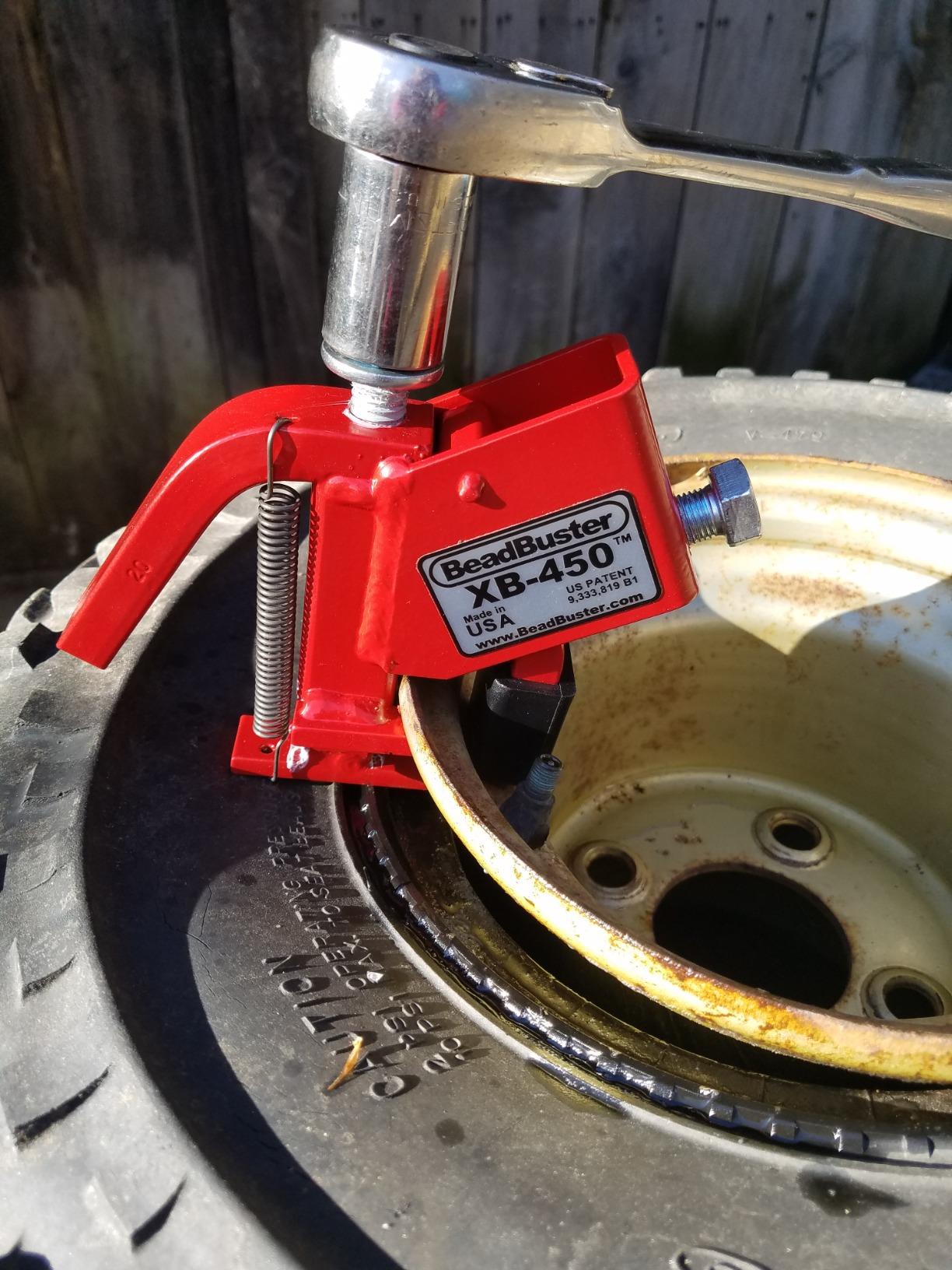 XB-450i Bead Breaker MADE-IN-USA for ATV/Motorcycle / 4x4 / Truck/Auto/Lawn Mower customer photo 2