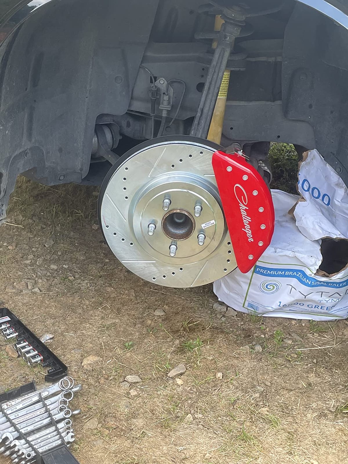 PowerStop Z26 Evolution Pro Muscle Brake Pad Rotor Kit Front Rear K2853-26 | Dodge Charger, Dodge Challenger, Chrysler 300 Carbon Fiber Ceramic Brake Pads + Drilled & Slotted Rotors customer photo 1
