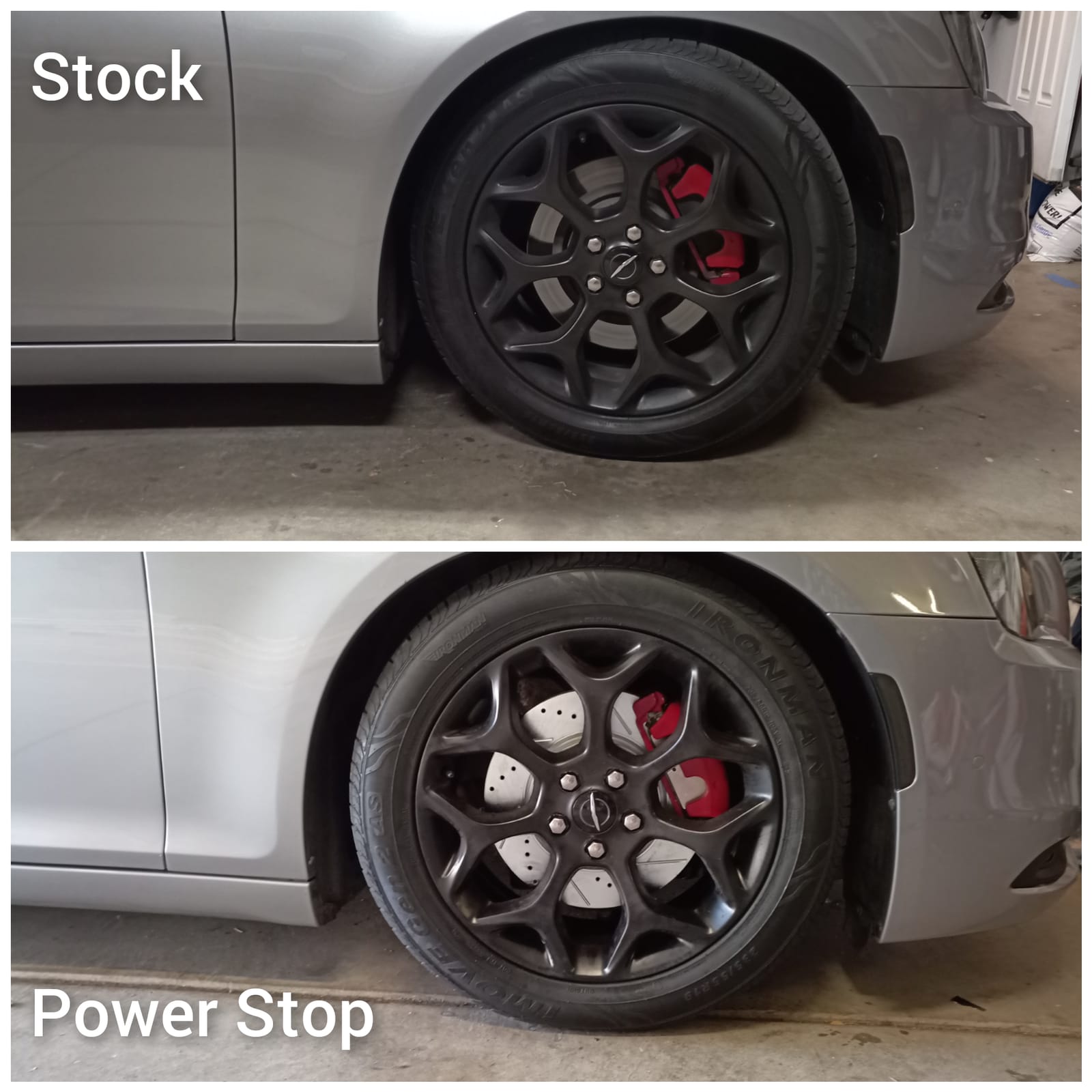 PowerStop Z26 Evolution Pro Muscle Brake Pad Rotor Kit Front Rear K2853-26 | Dodge Charger, Dodge Challenger, Chrysler 300 Carbon Fiber Ceramic Brake Pads + Drilled & Slotted Rotors customer photo 2
