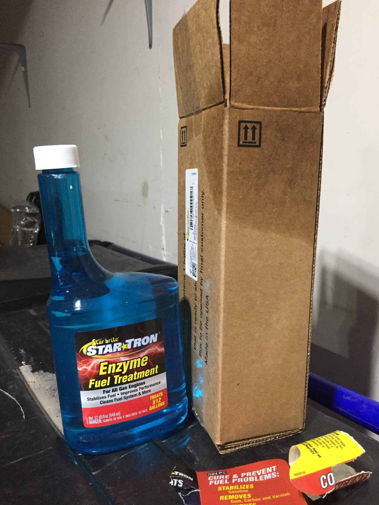STAR BRITE Star Tron Enzyme Fuel Treatment - Concentrated Formula 32 Fl. Oz. - Treats up to 512 Gallons - Fuel Stabilizer & Treatment, Gasoline Stabilizer, Star Tron Marine Enzyme Fuel Treatment customer photo 2
