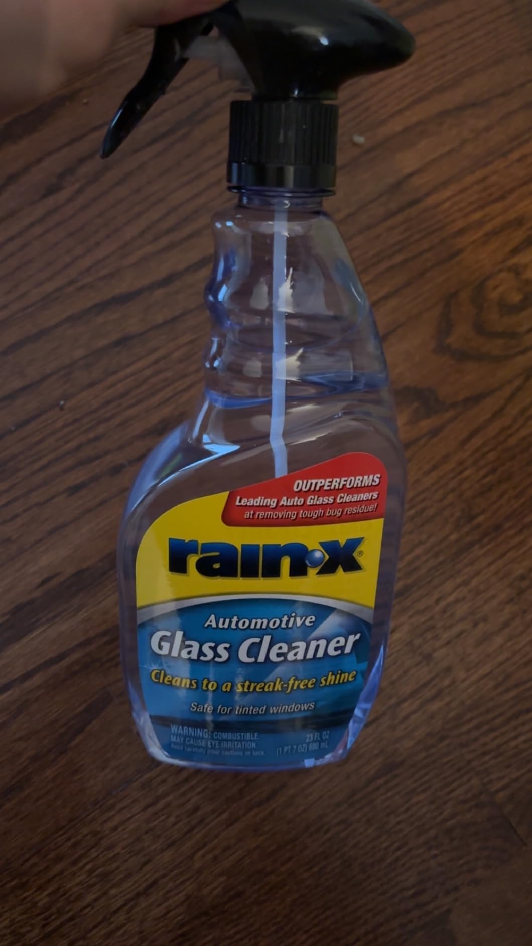 Rain-X RainX 630018 Glass Cleaner, Concentrated Streak-Free Formula for Car Windows, Windshield & Mirrors, Removes Bug Residue, Road Grime & Smoke Film - 23 Fl Oz customer photo 2
