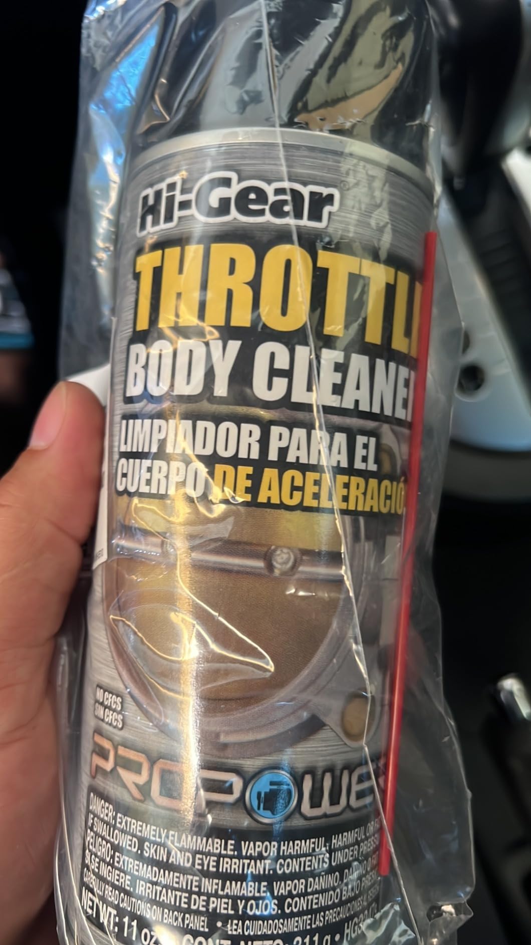 Hi-Gear HG3247s Throttle Body Cleaner - 11 fl. oz. customer photo 1