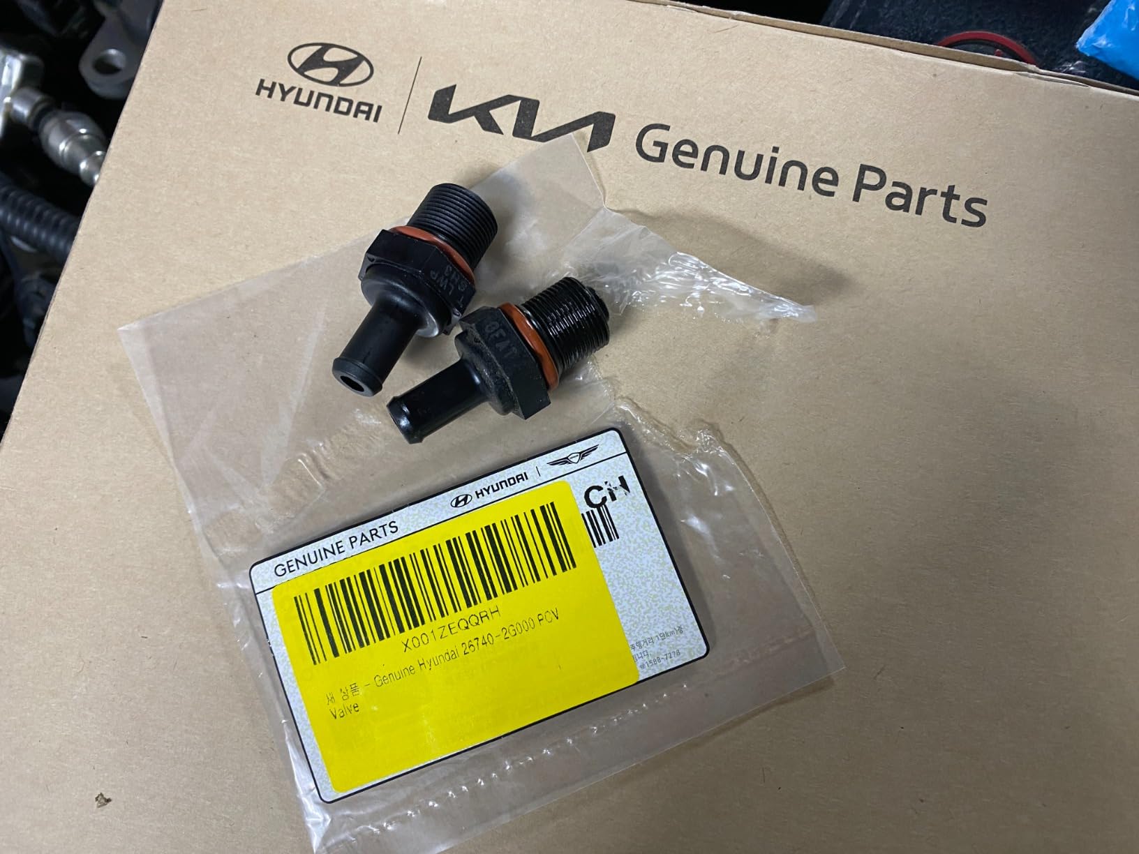 Genuine Hyundai 26740-2G000 PCV Valve customer photo 1