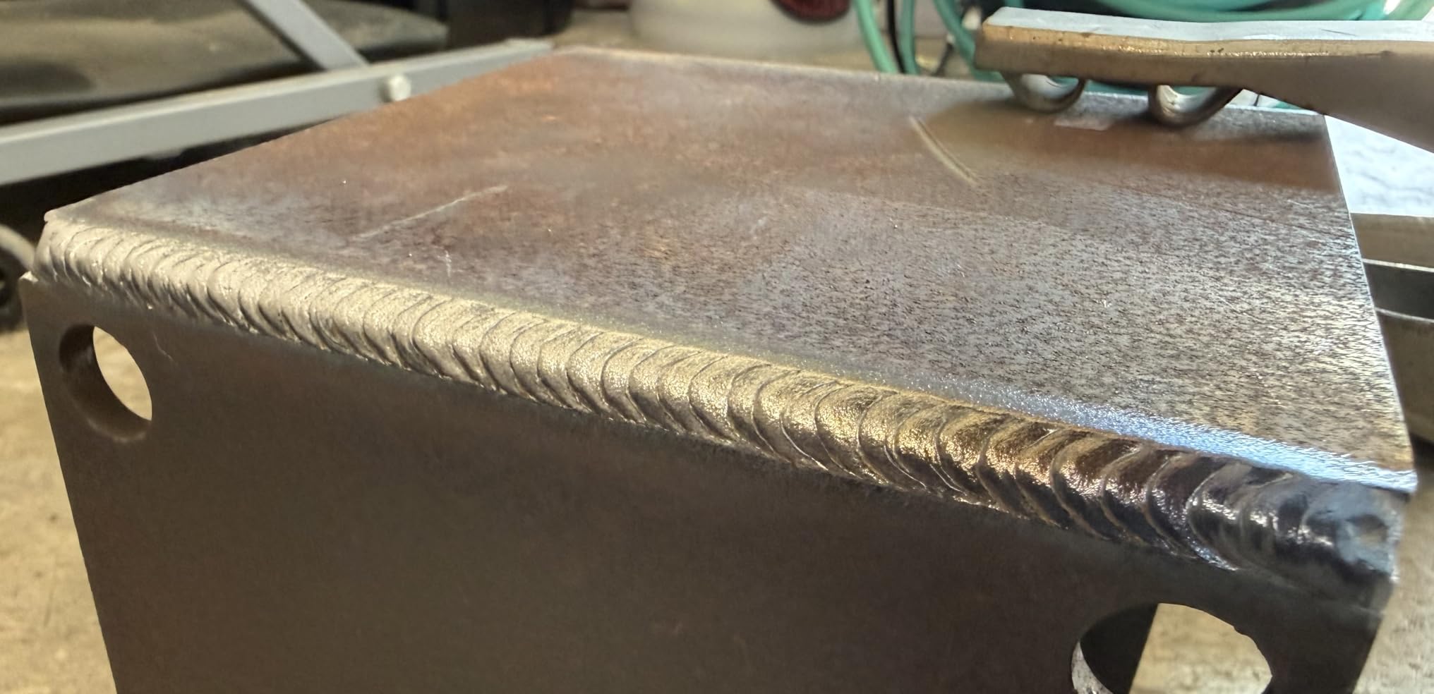 Blue Demon ER70S6 X .030 X 11 LB MIG/GMAW Carbon Steel Welding Wire, All Position, Low Spatter, Porosity-Free, X-Ray Quality Welds customer photo 1