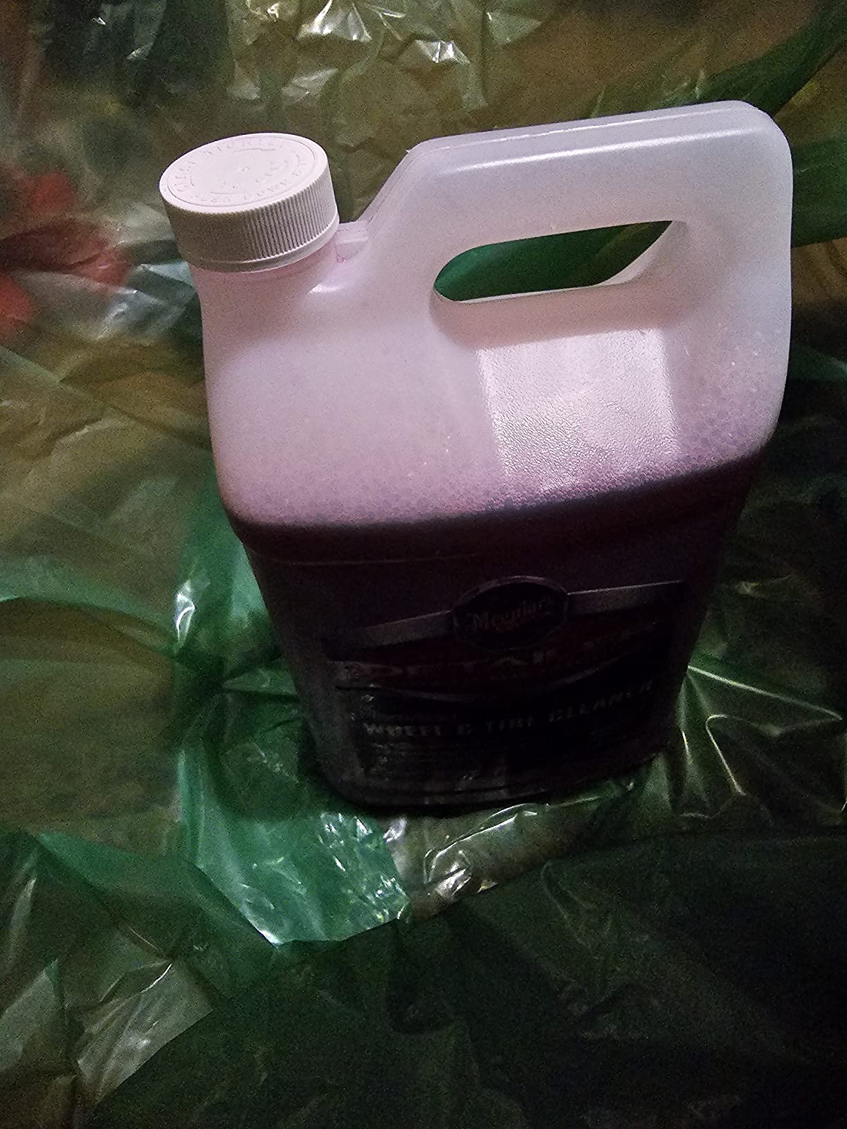 Meguiar's D14301 Non Acid Tire and Wheel Cleaner, Pre-Diluted, No Mixing Required Car Wheel Cleaner - 1 Gallon Wheel Cleaner 128 Fl Oz customer photo 2