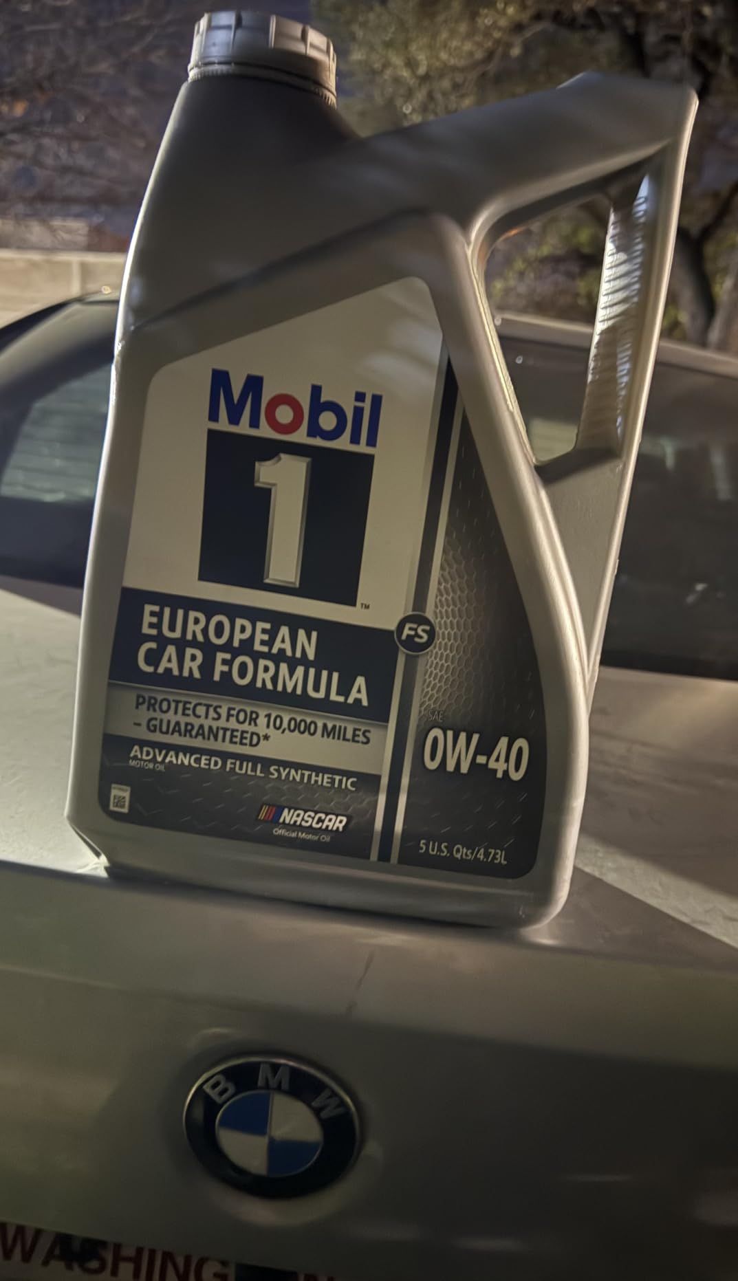 Mobil 1 FS European Car Formula Full Synthetic Motor Oil 0W-40, 5 Quart customer photo 1