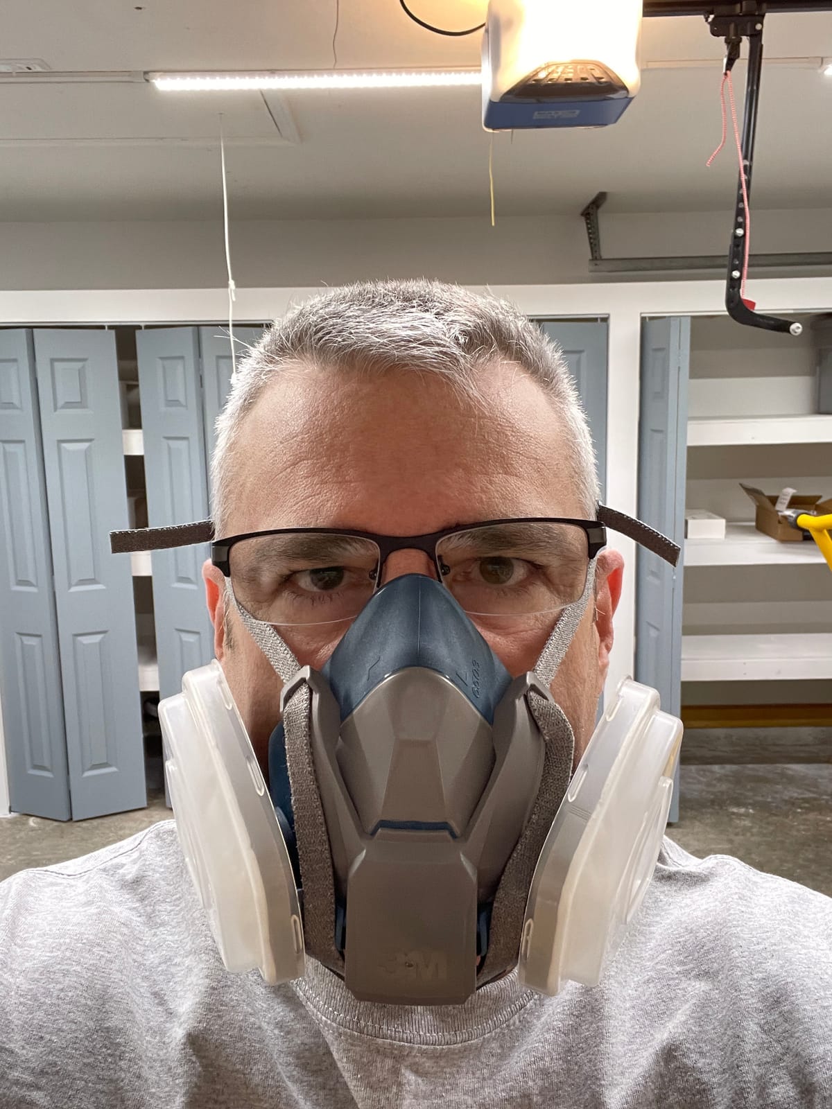 3M Rugged Comfort Quick Latch Half Facepiece Reusable Respirator customer photo 2