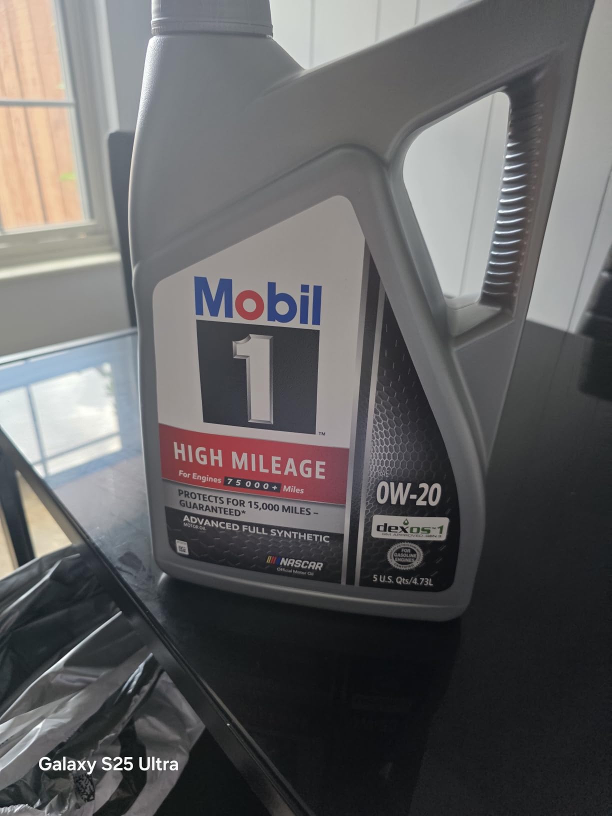 Mobil 1 High Mileage Full Synthetic Motor Oil 10W-30, 5 Quart customer photo 1