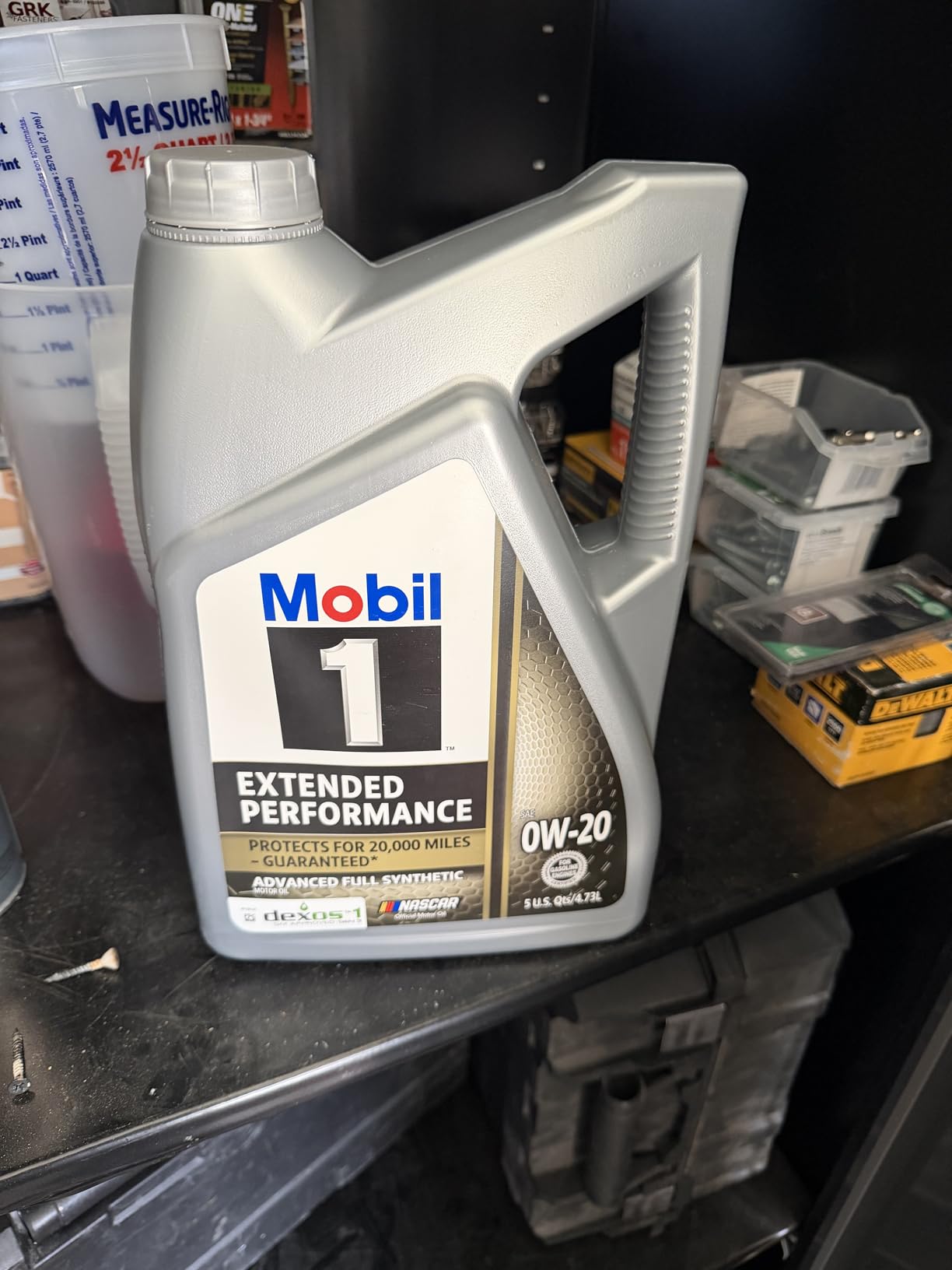 Mobil 1 Extended Performance Full Synthetic Motor Oil 0W-20, 5 Quart customer photo 1