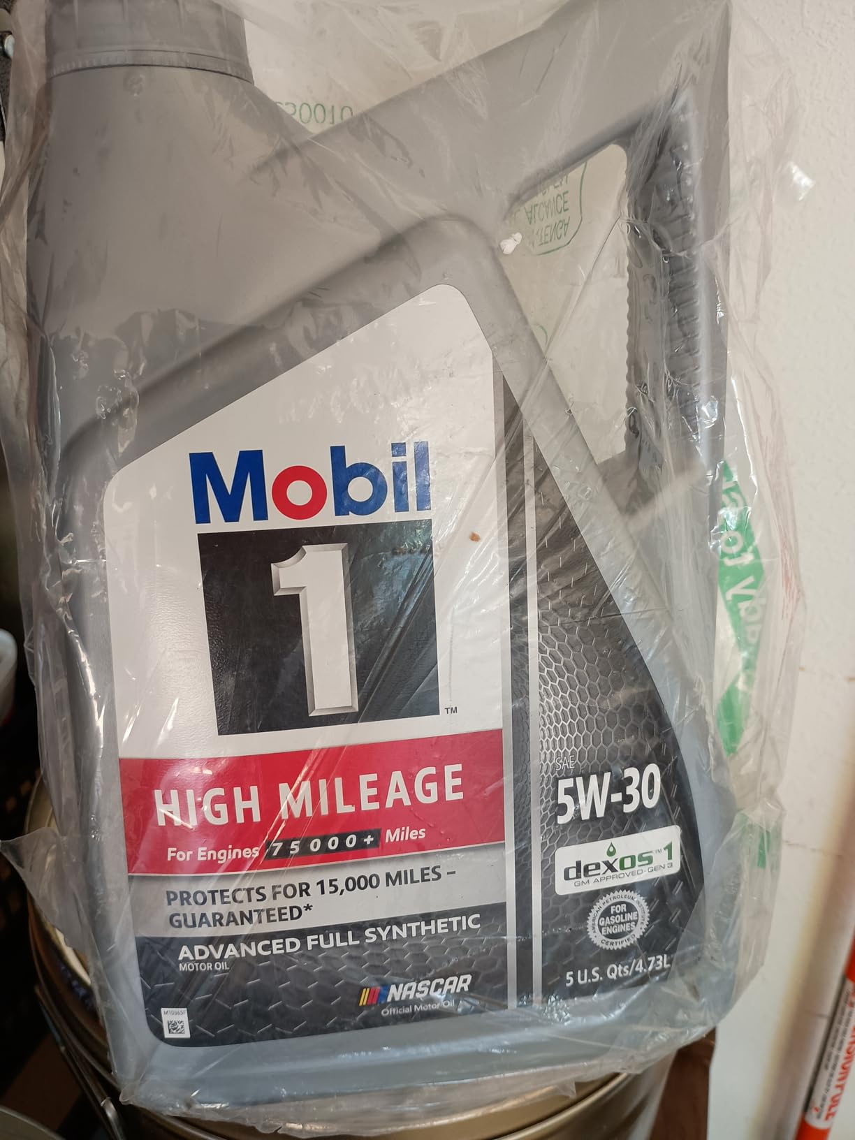 Mobil 1 High Mileage Full Synthetic Motor Oil 5W-30, 5 Quart customer photo 2