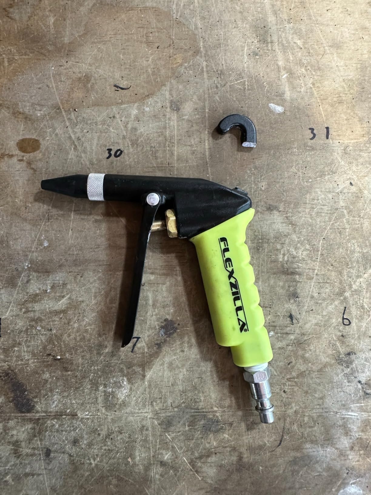 Flexzilla X1 Blow Gun Kit, 10-Piece, ZillaGreen - AG1500FZKIT customer photo 2