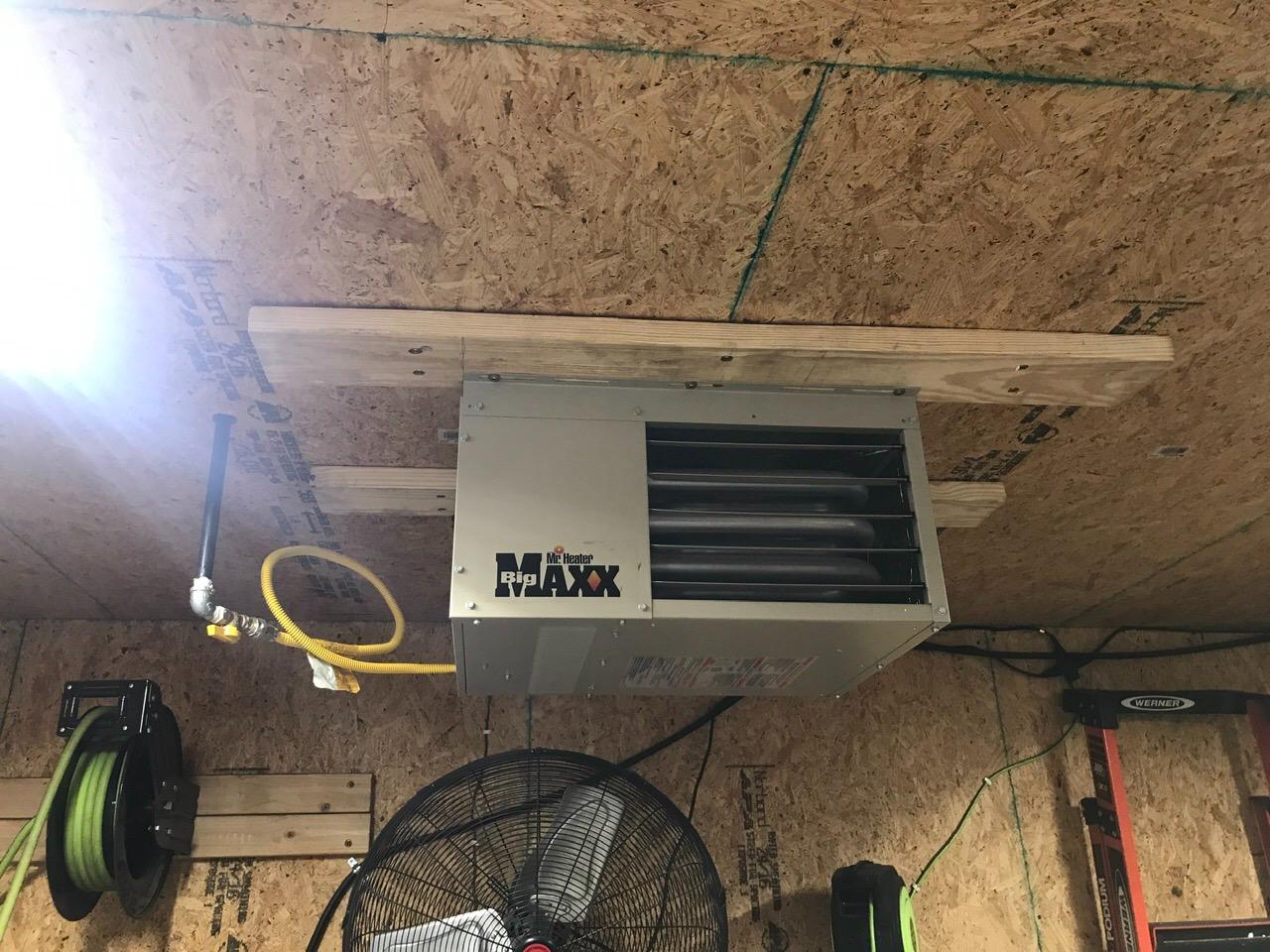 Mr. Heater 50,000 BTU Forced-Air Unit Heater (Propane or Natural Gas) customer photo 1