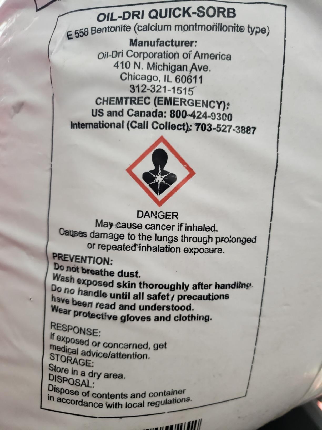 Oil Dri Oil Absorbent customer photo 1