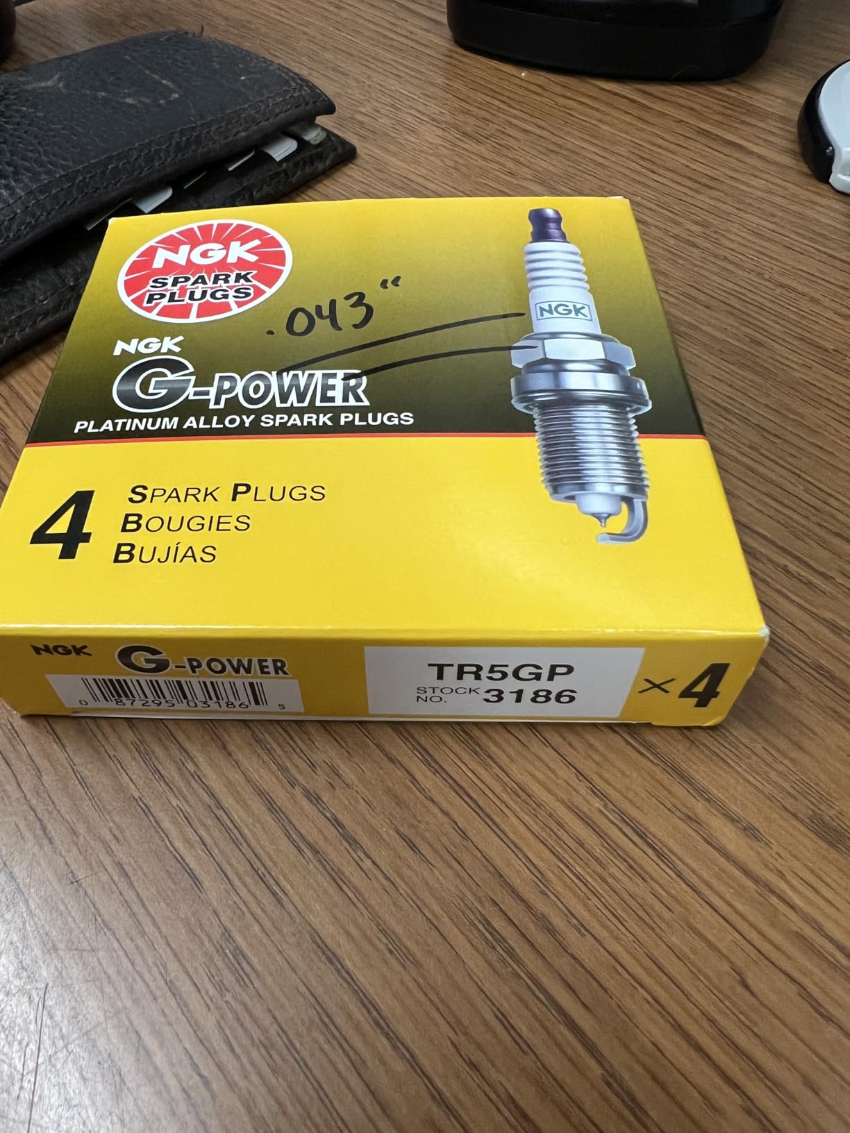NGK # 3186 G-Power Platinum Spark Plugs TR5GP - 8 PCSNEW customer photo 1