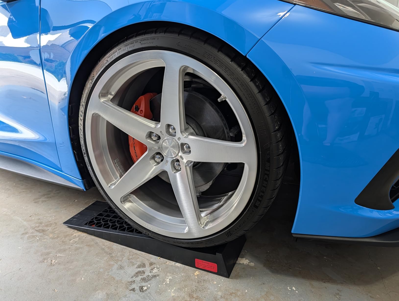 Car Ramps for Oil Change, Low Profile, 5,000 lb GAWR, 2.5