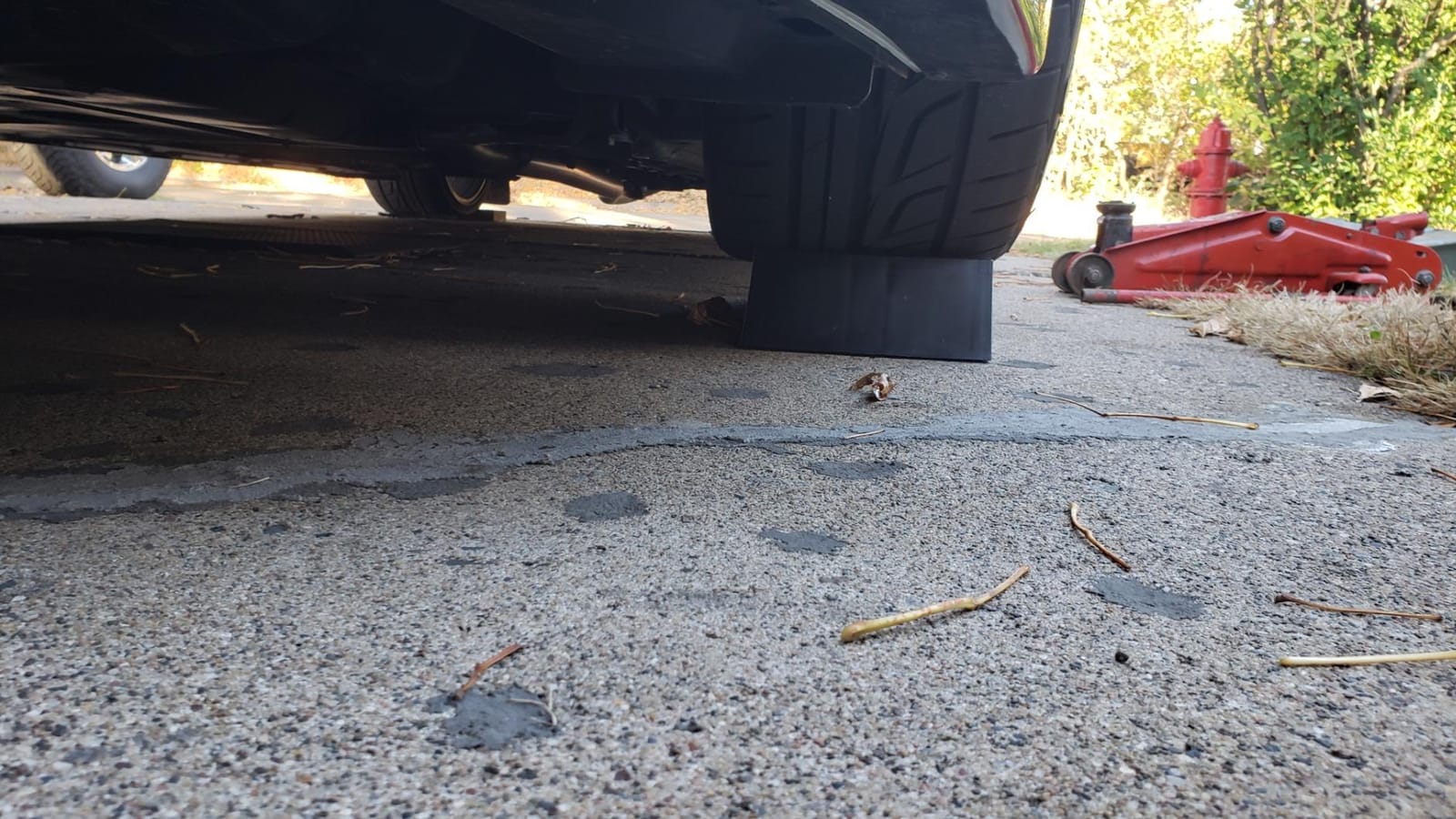 Car Ramps for Oil Change, Low Profile, 5,000 lb GAWR, 2.5