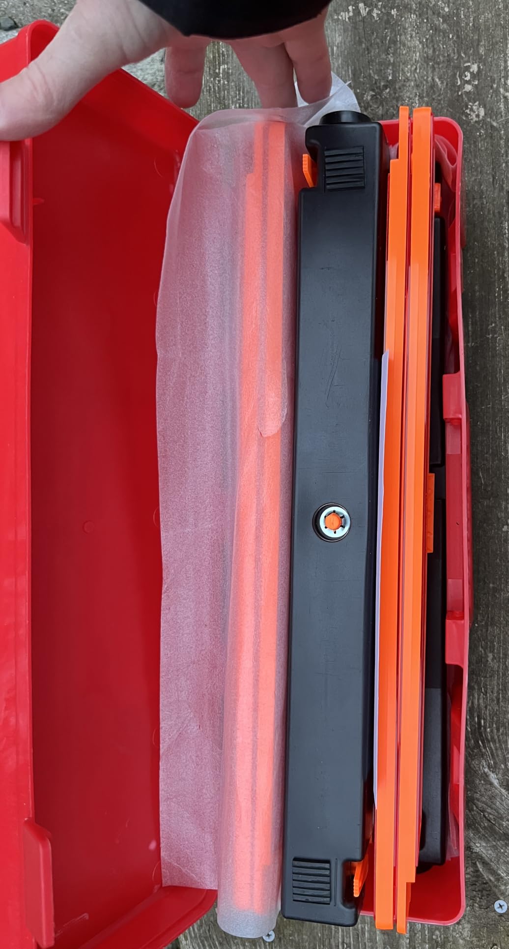 CARTMAN 3PK DOT Approved Foldable Road Safety Warning Triangles - Heavy weighted anti-tip base, high visibility reflect panels, fully compliant with US FMVSS 571.125 roadside safety rules customer photo 1