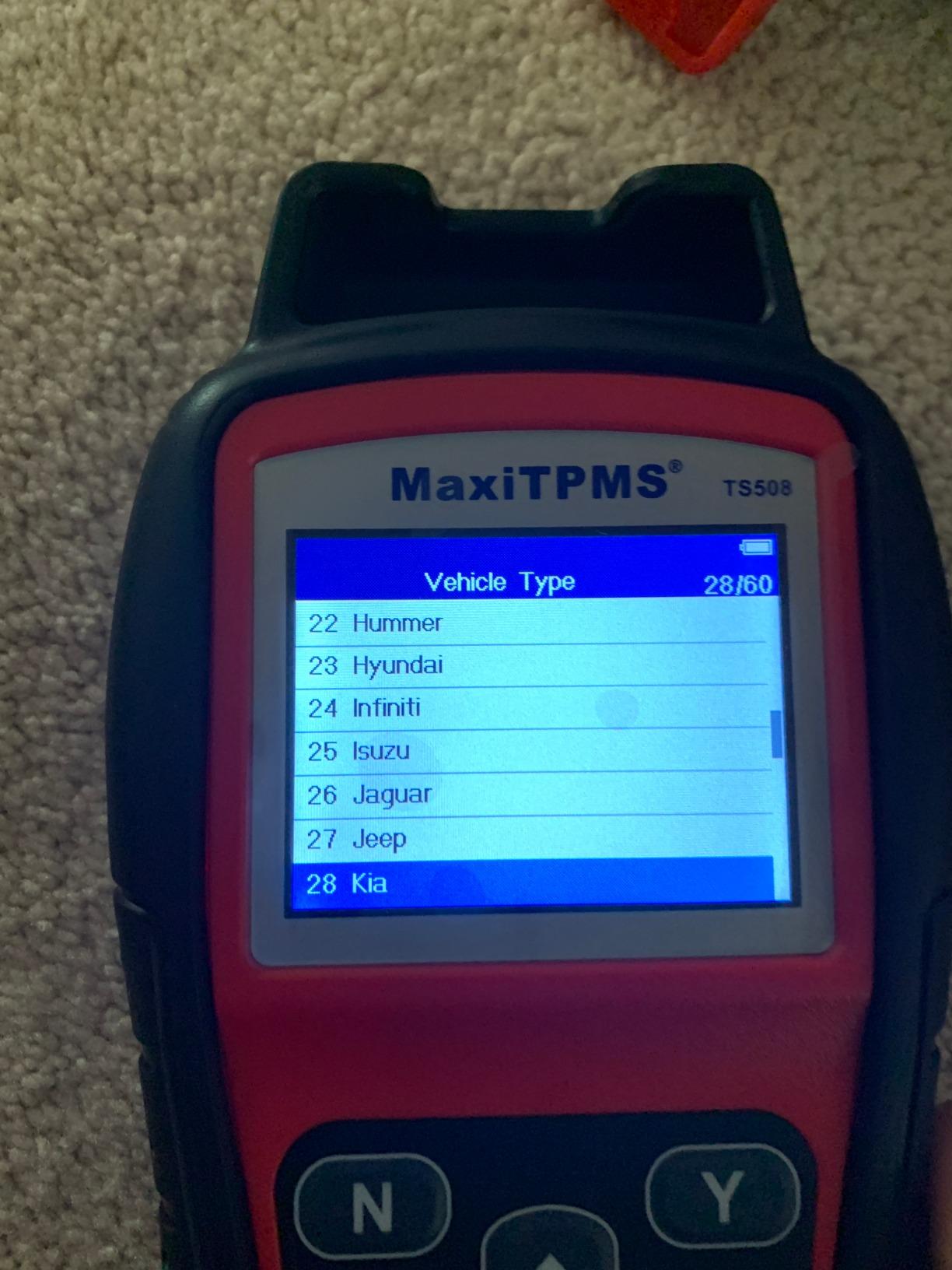 Autel TS508WF TPMS Programming Tool, 2026 WiFi Ver of TS508 TS501PRO TS408S MK808S-TS MP900TS | MaxiTPMS Tire Pressure Monitor, Program MX-Sensors 315/433MHz, Relearn Activate All Sensors, TPMS Scan Tool Read & Clear DTCs customer photo 1