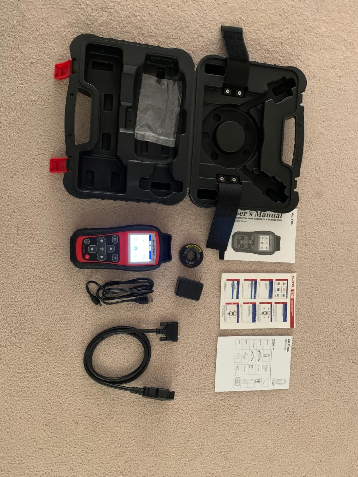Autel TS508WF TPMS Programming Tool, 2026 WiFi Ver of TS508 TS501PRO TS408S MK808S-TS MP900TS | MaxiTPMS Tire Pressure Monitor, Program MX-Sensors 315/433MHz, Relearn Activate All Sensors, TPMS Scan Tool Read & Clear DTCs customer photo 2