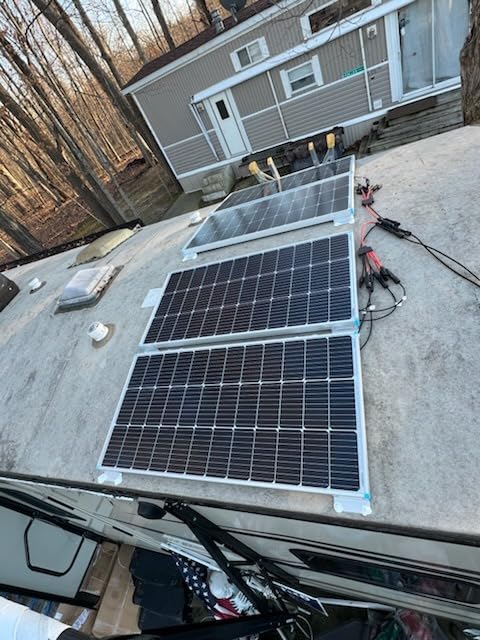 Renogy 200W 12V N-Type RV Solar Panel Kit with Adventurer 30A Controller customer photo 2