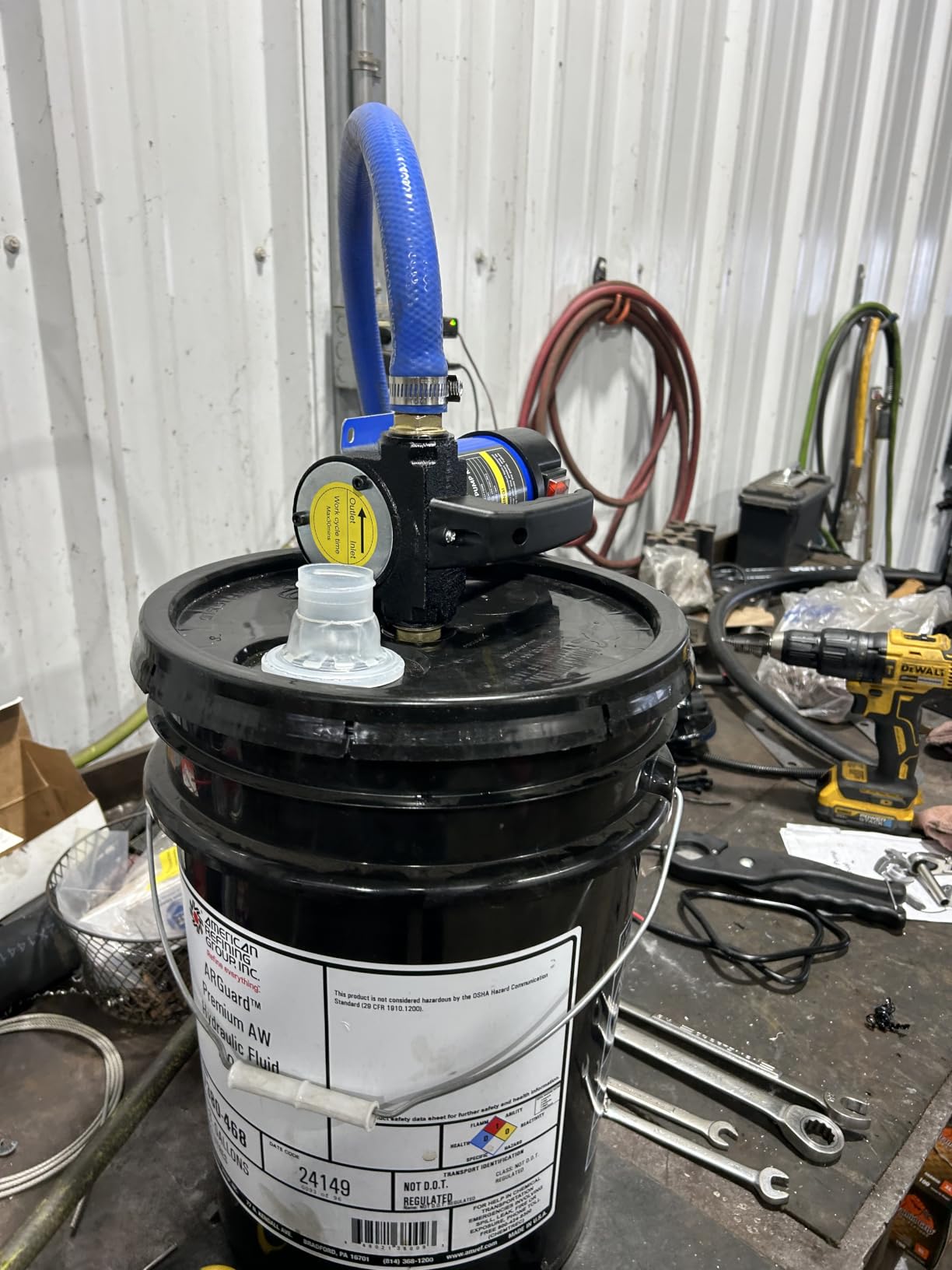 OMT Diesel Transfer Pump, 12V Fuel Transfer Pump customer photo 1